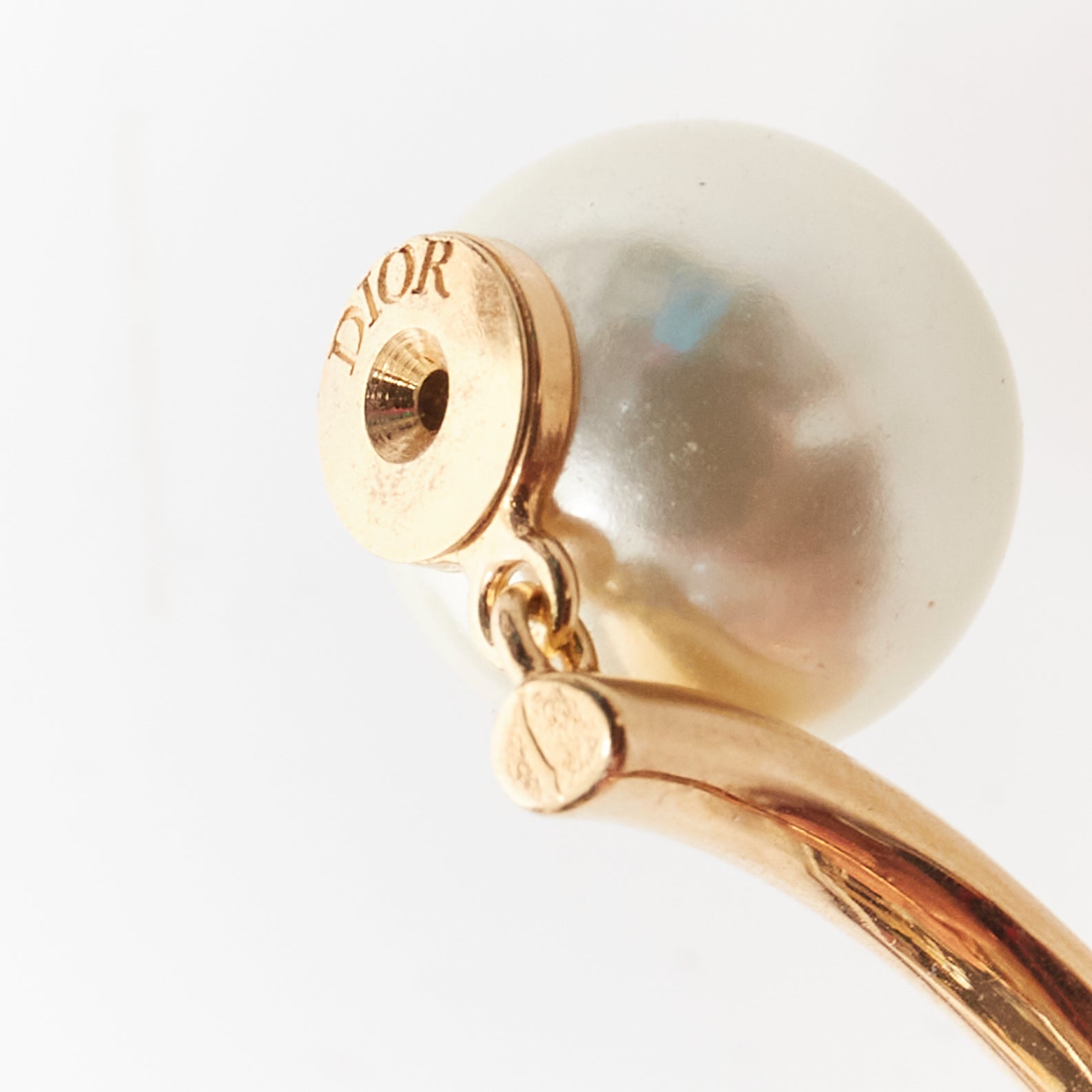 Dior Oval Hoop Earrings - Detail 1