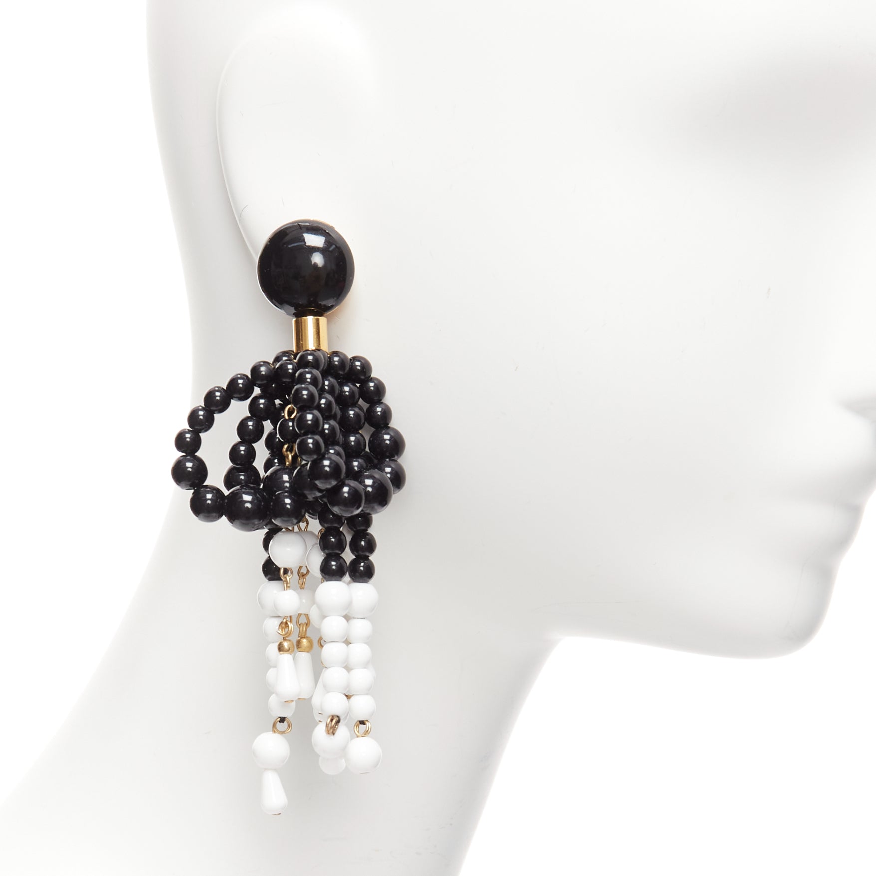 Marni Beads Tassel Earrings