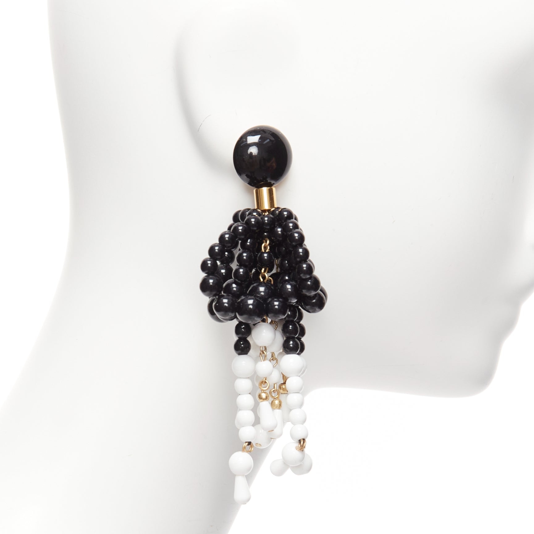 Marni Beads Tassel Earrings - 4