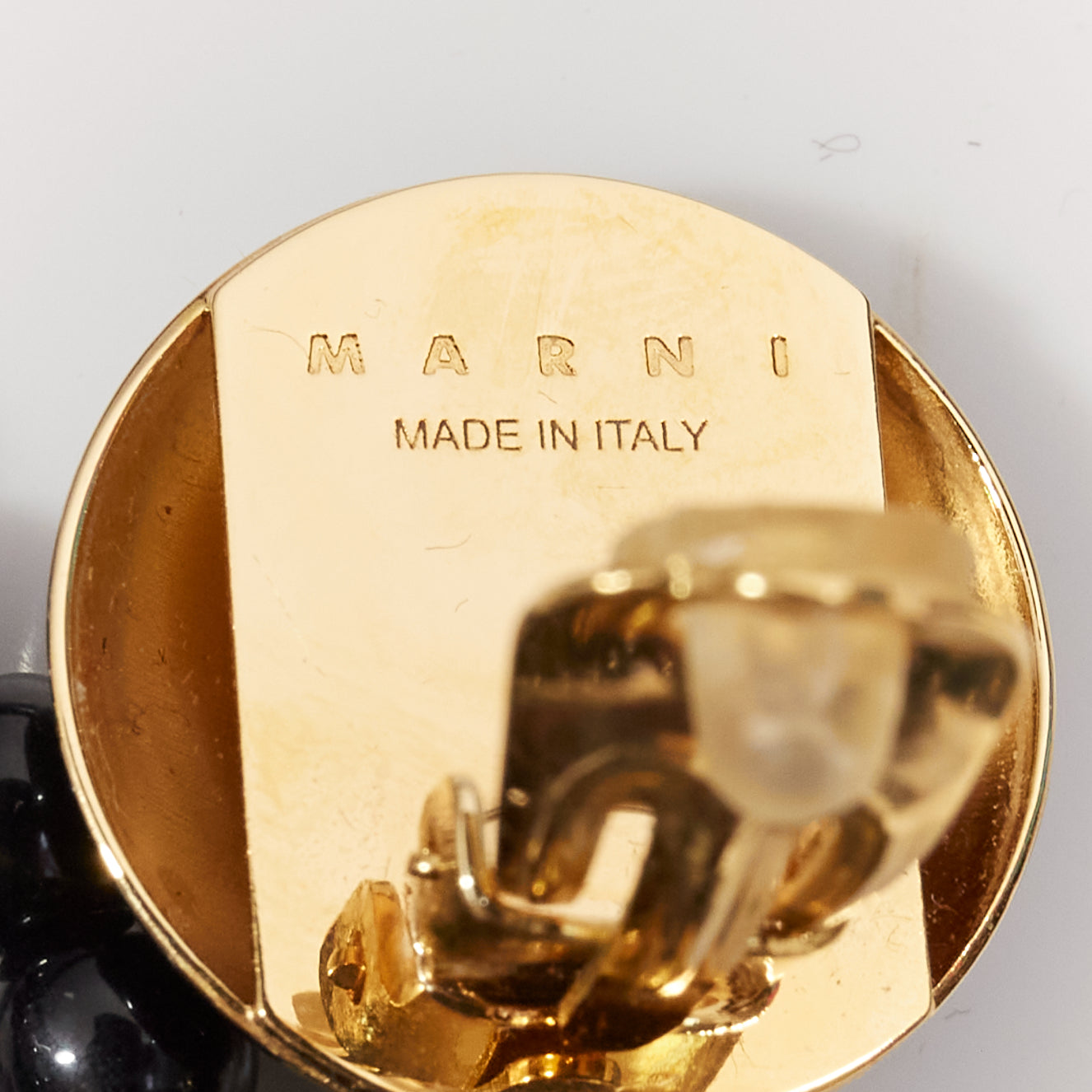 Marni Beads Tassel Earrings - Detail 1