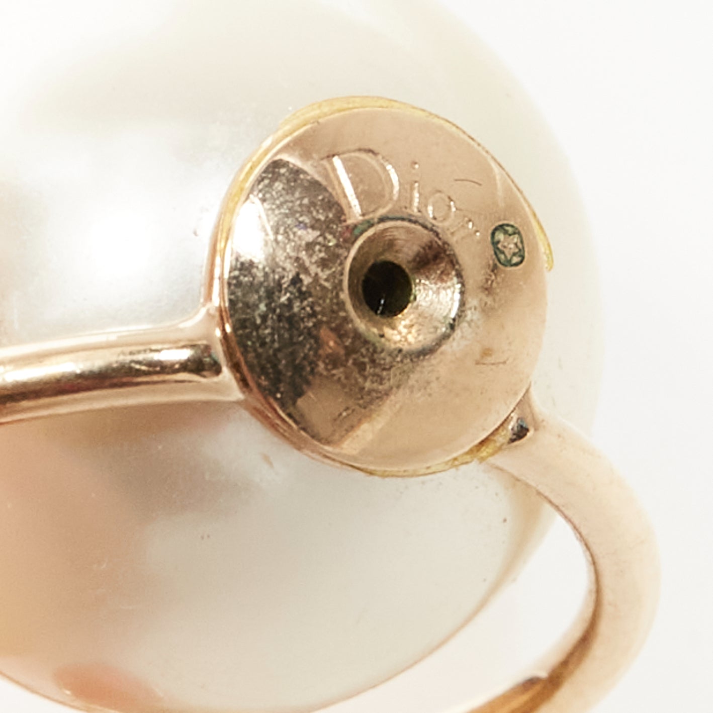 Dior Crystal Hoop Earrings - Detail 1