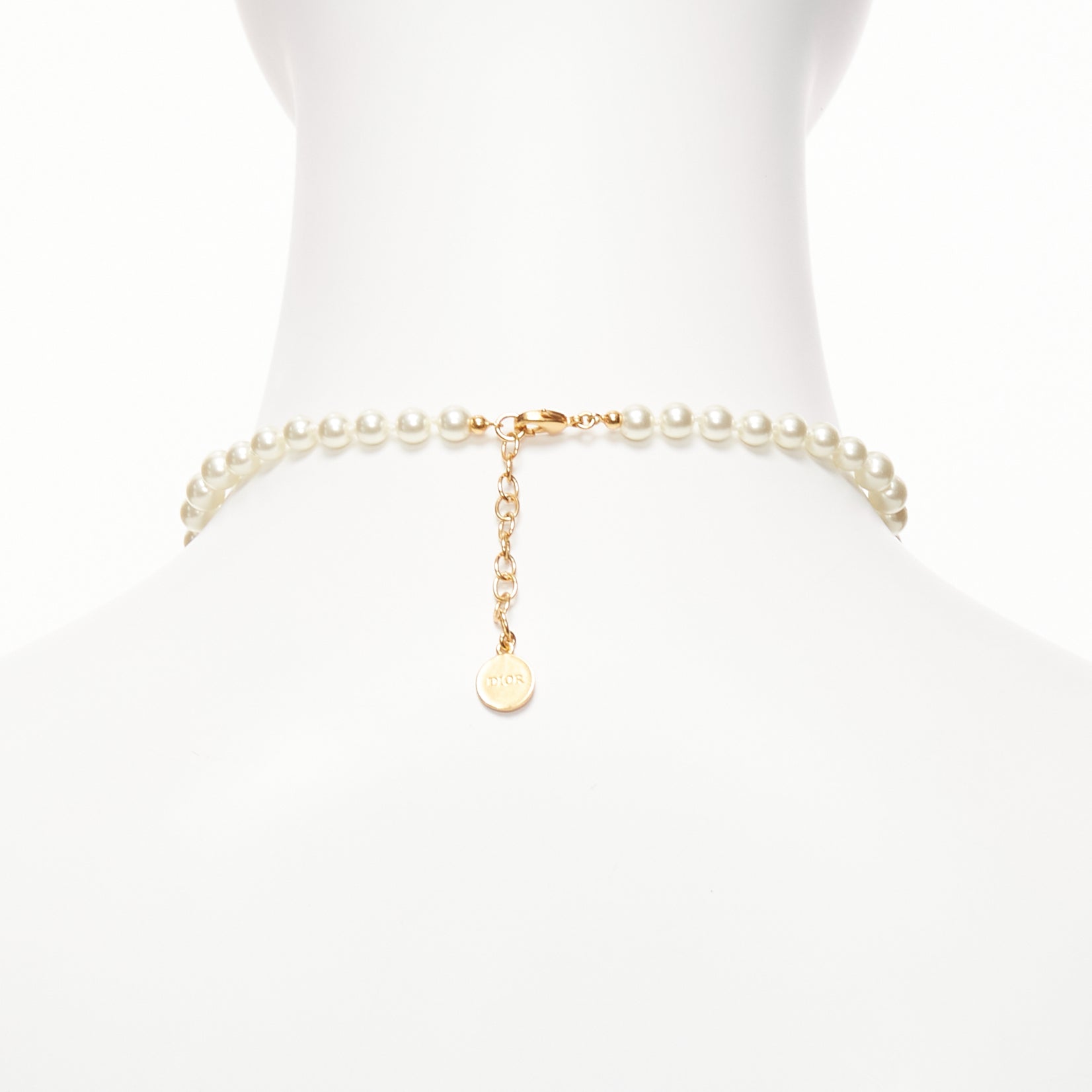 Dior Fire Dinosaur Choker - Side view