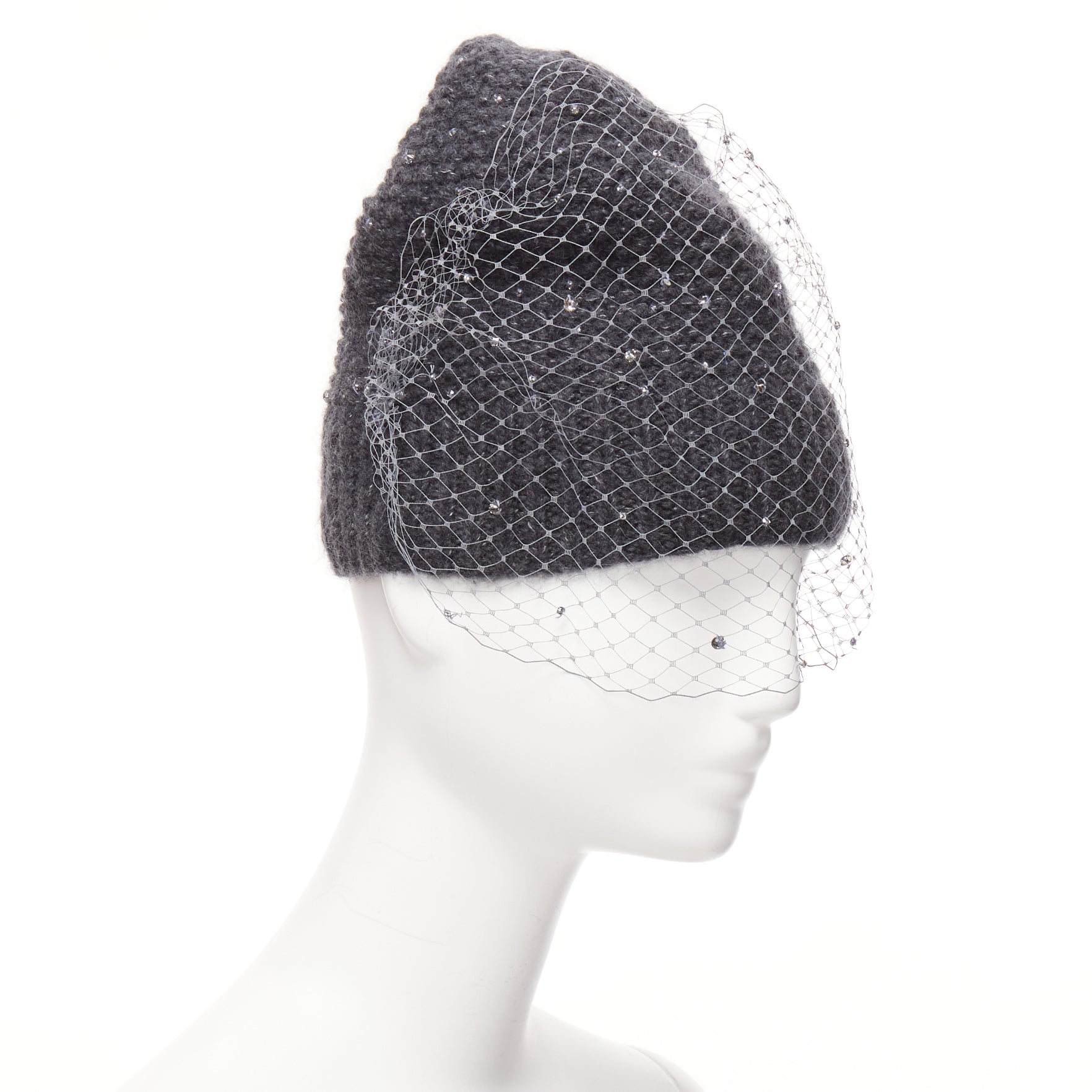 Jennifer Behr Crystal Veil Beanie - Image 6