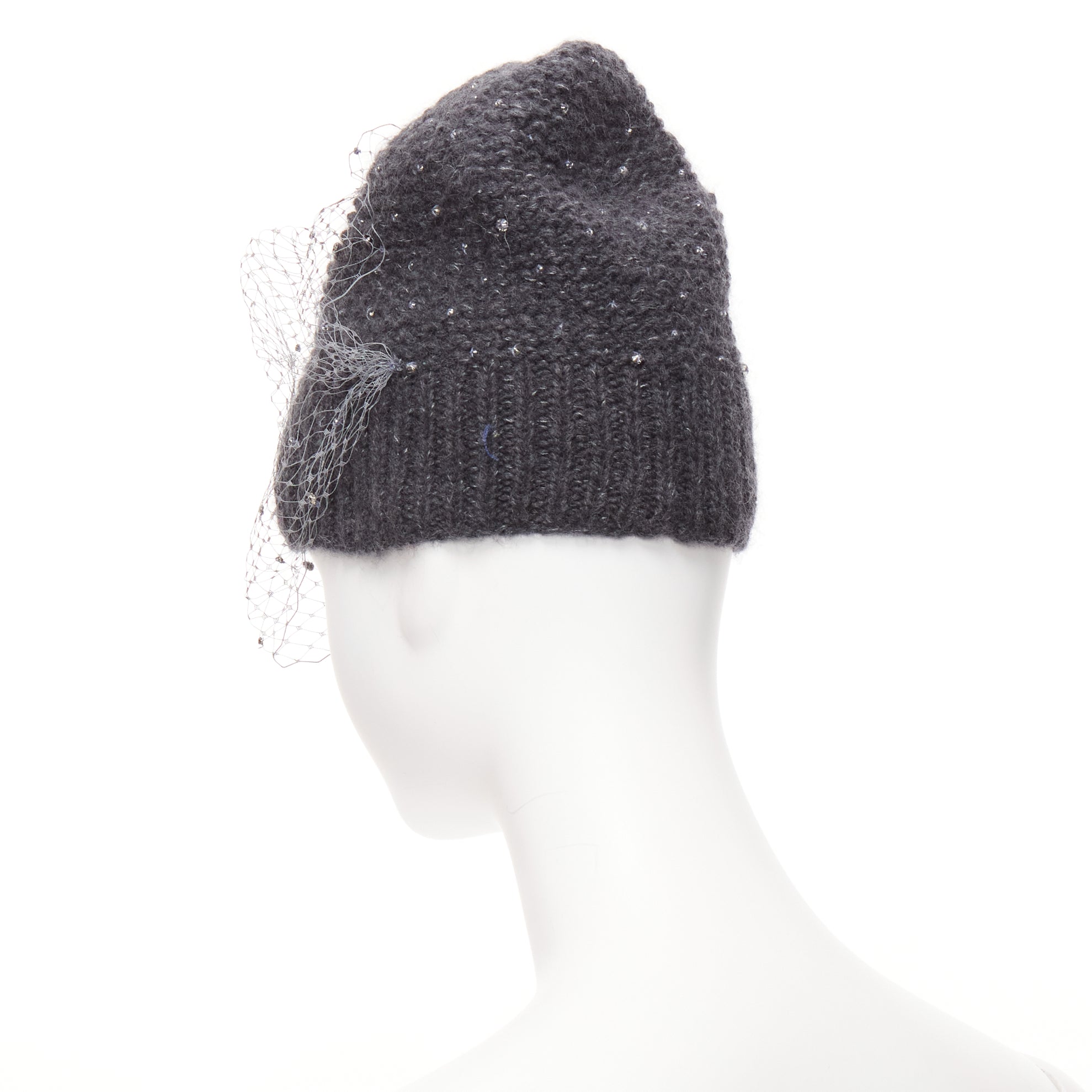 Jennifer Behr Crystal Veil Beanie - Detail 1