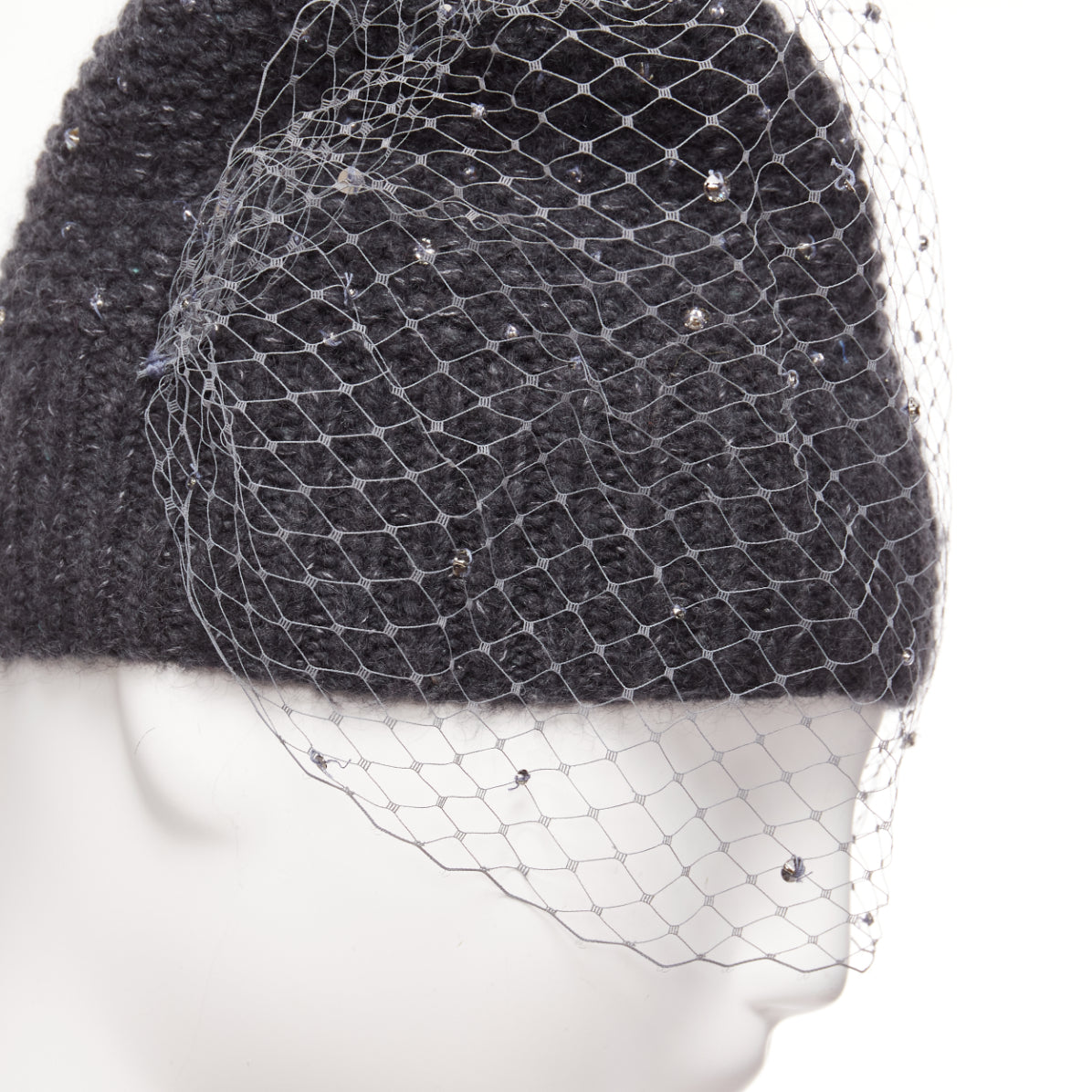Jennifer Behr Crystal Veil Beanie - Detail 2