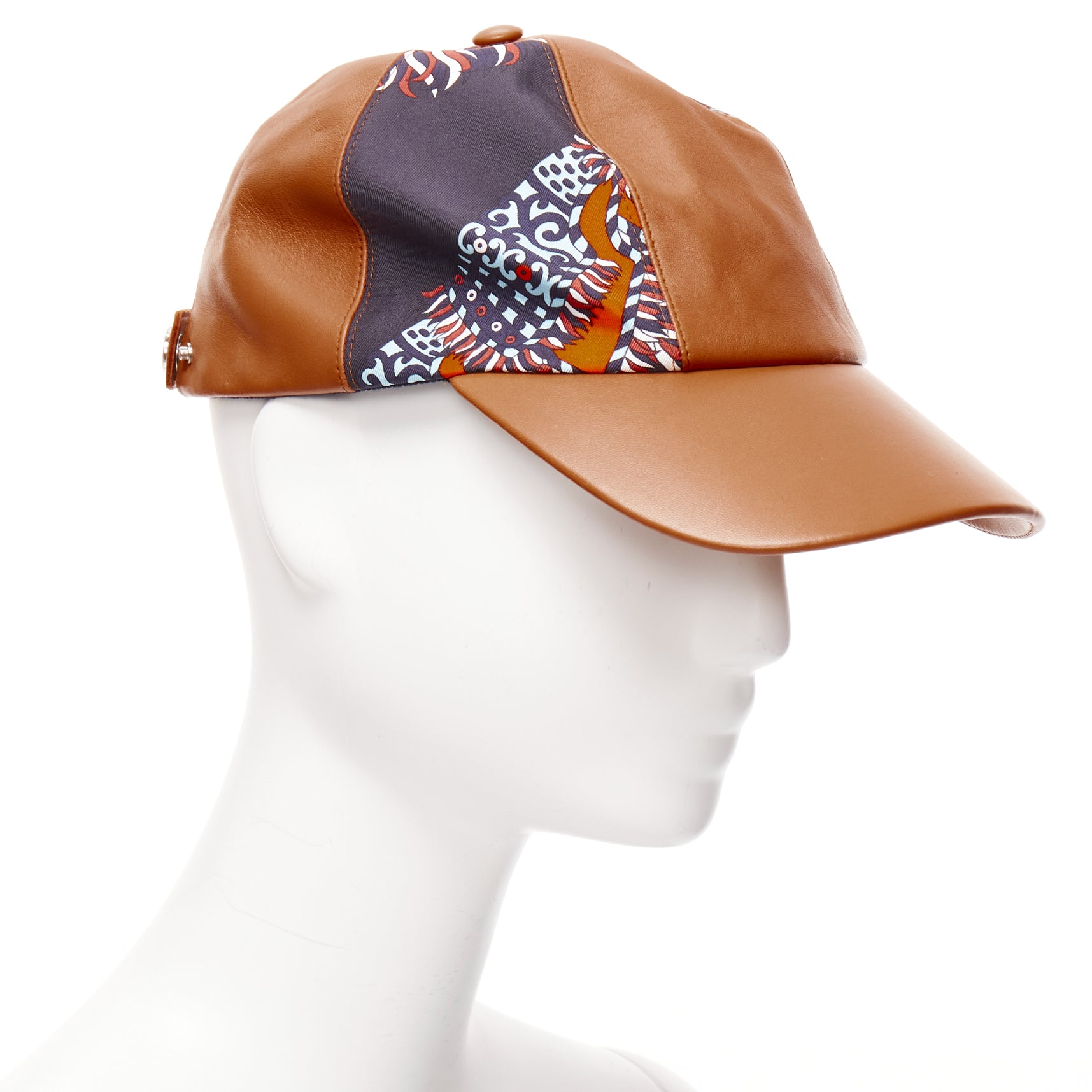 Hermès Silk Patch Cap