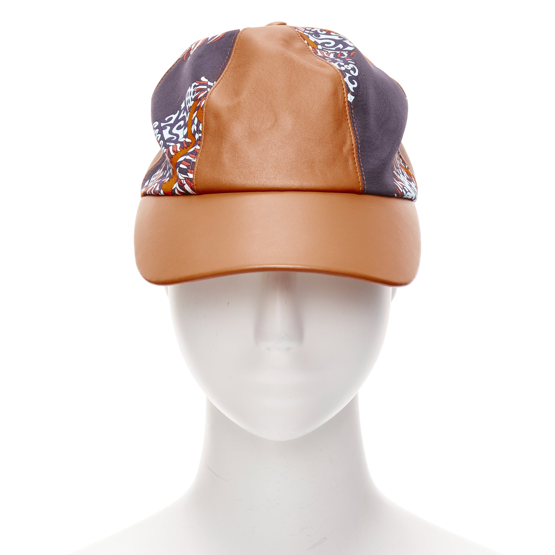 Hermès Silk Patch Cap - Image 6