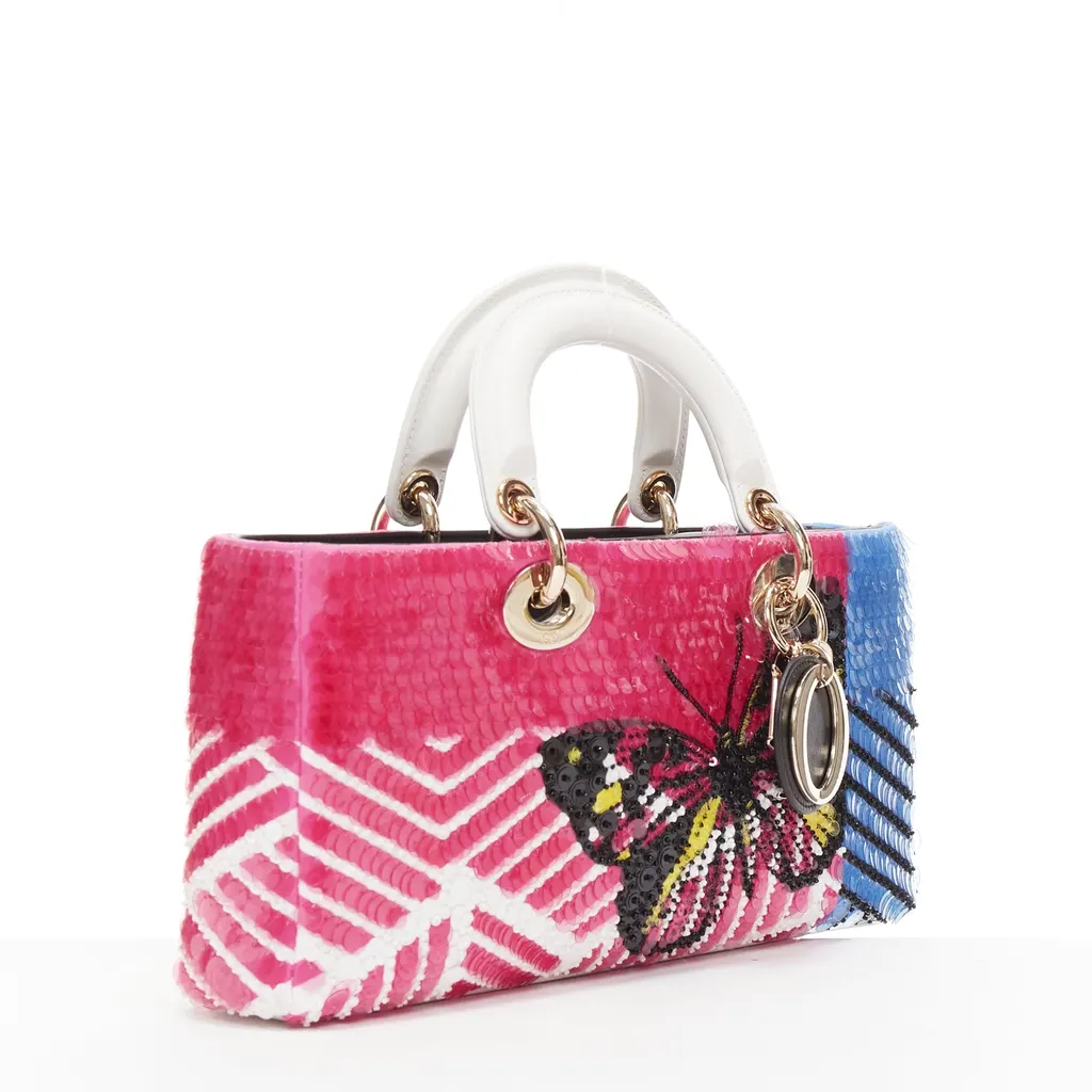 Dior D-joy Pink Leather Very good - Inside View