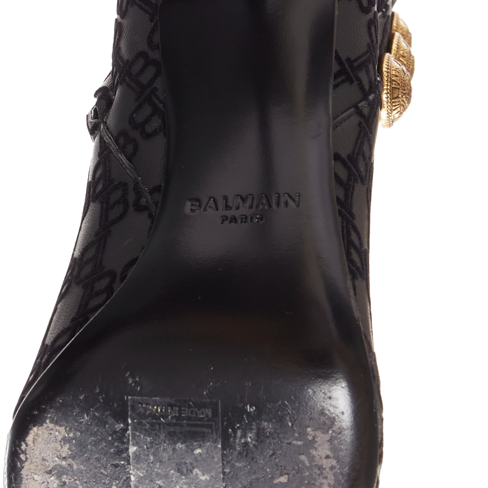 Balmain Bamboo Charm Riding Boots - Image 12