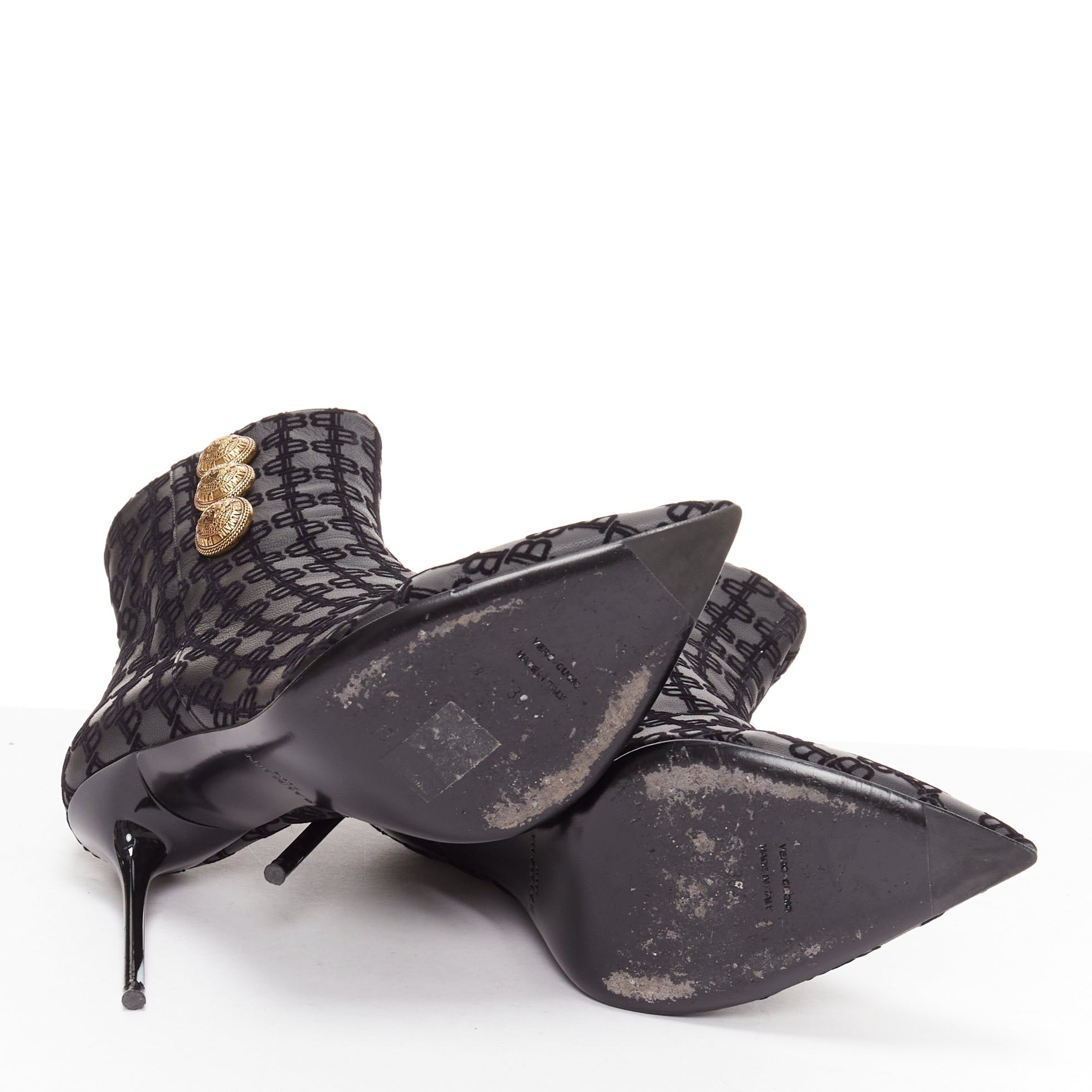 Balmain Bamboo Charm Riding Boots - Image 13