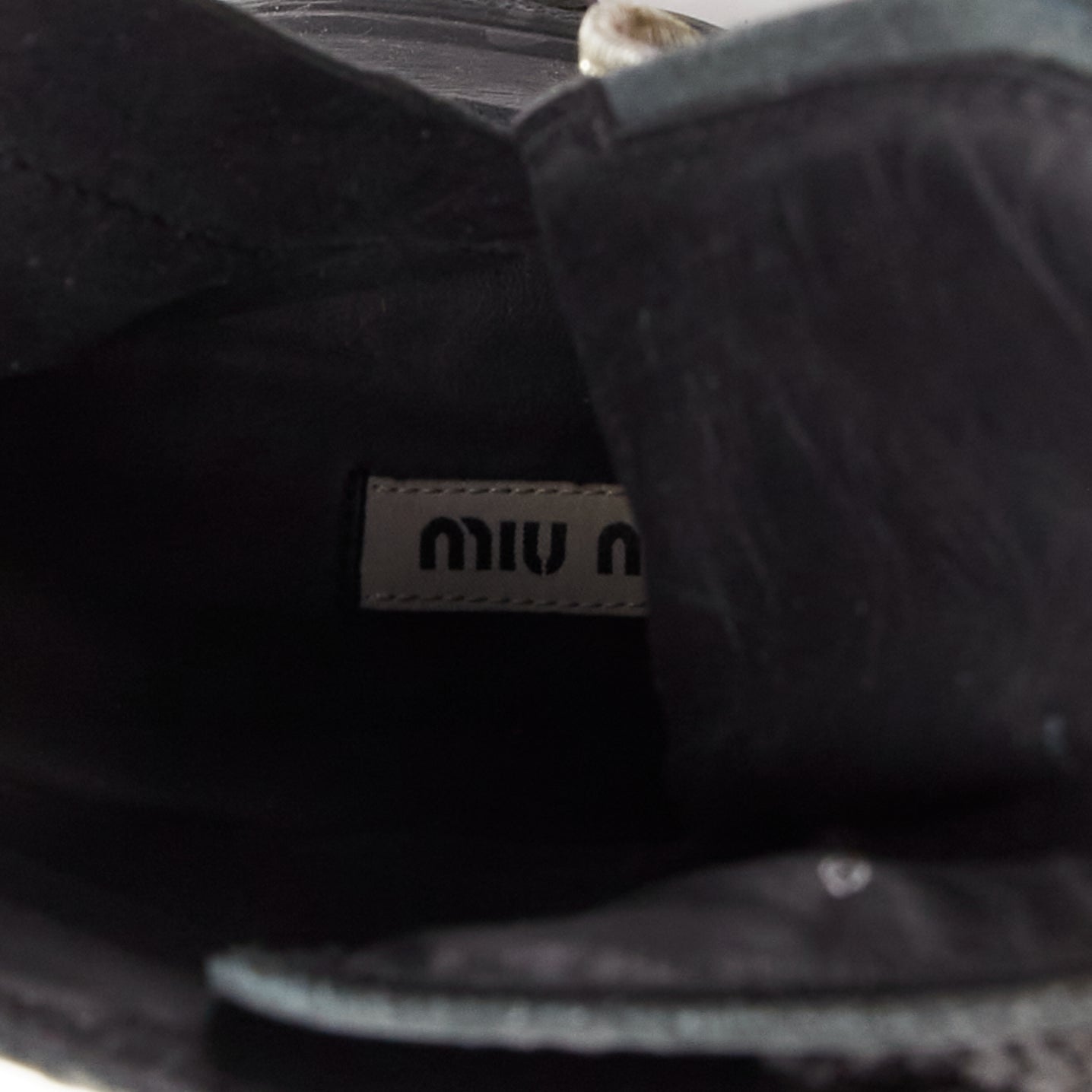 Miu Miu Monogram Tall Rain Boots - Image 13