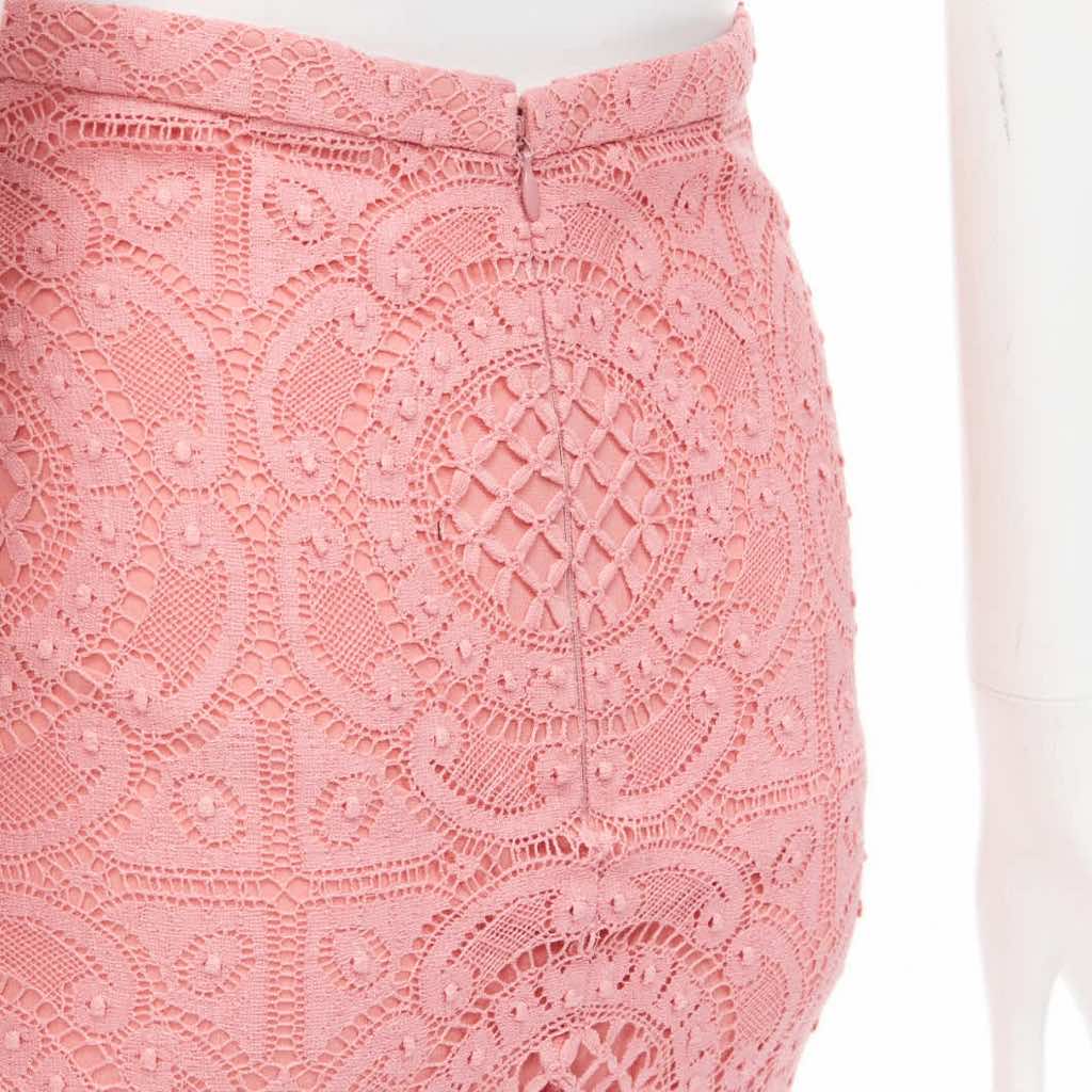 Burberry Floral Lace Skirt - Detail 2