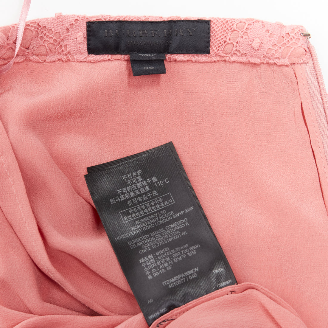 Burberry Floral Lace Skirt - Image 10