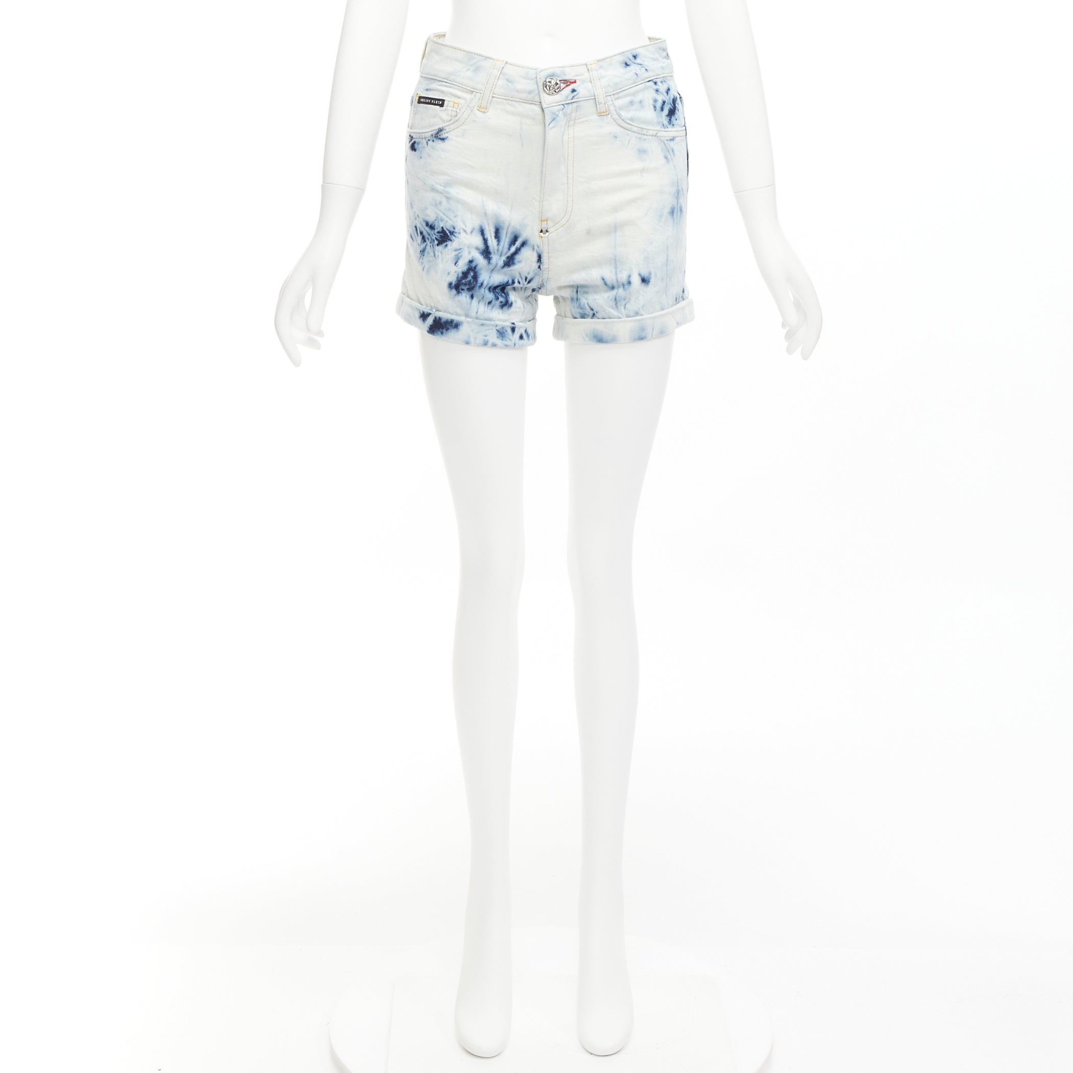 Philipp Plein Logo Cuffed Shorts - Image 11