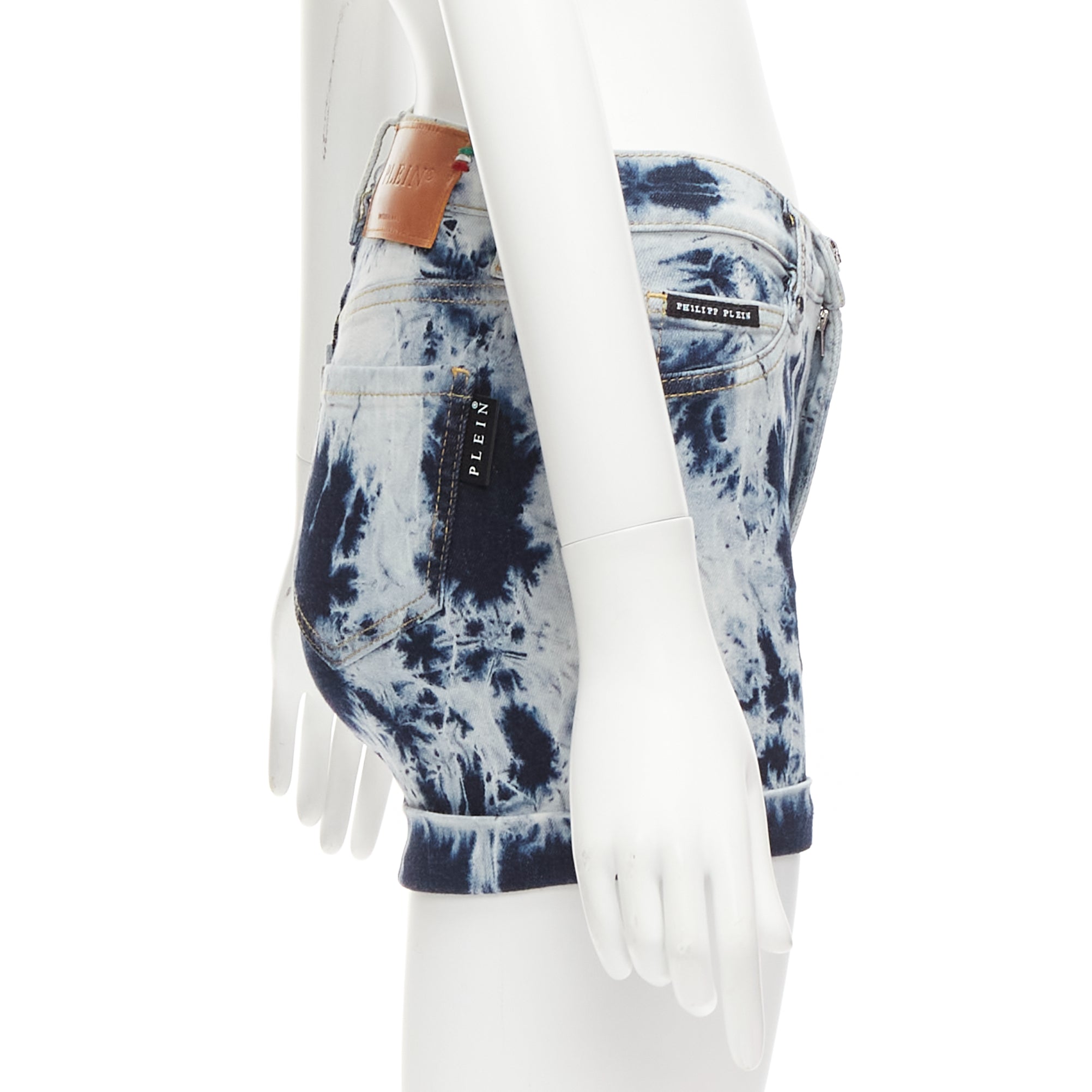 Philipp Plein High Waist Hot Pants - 4