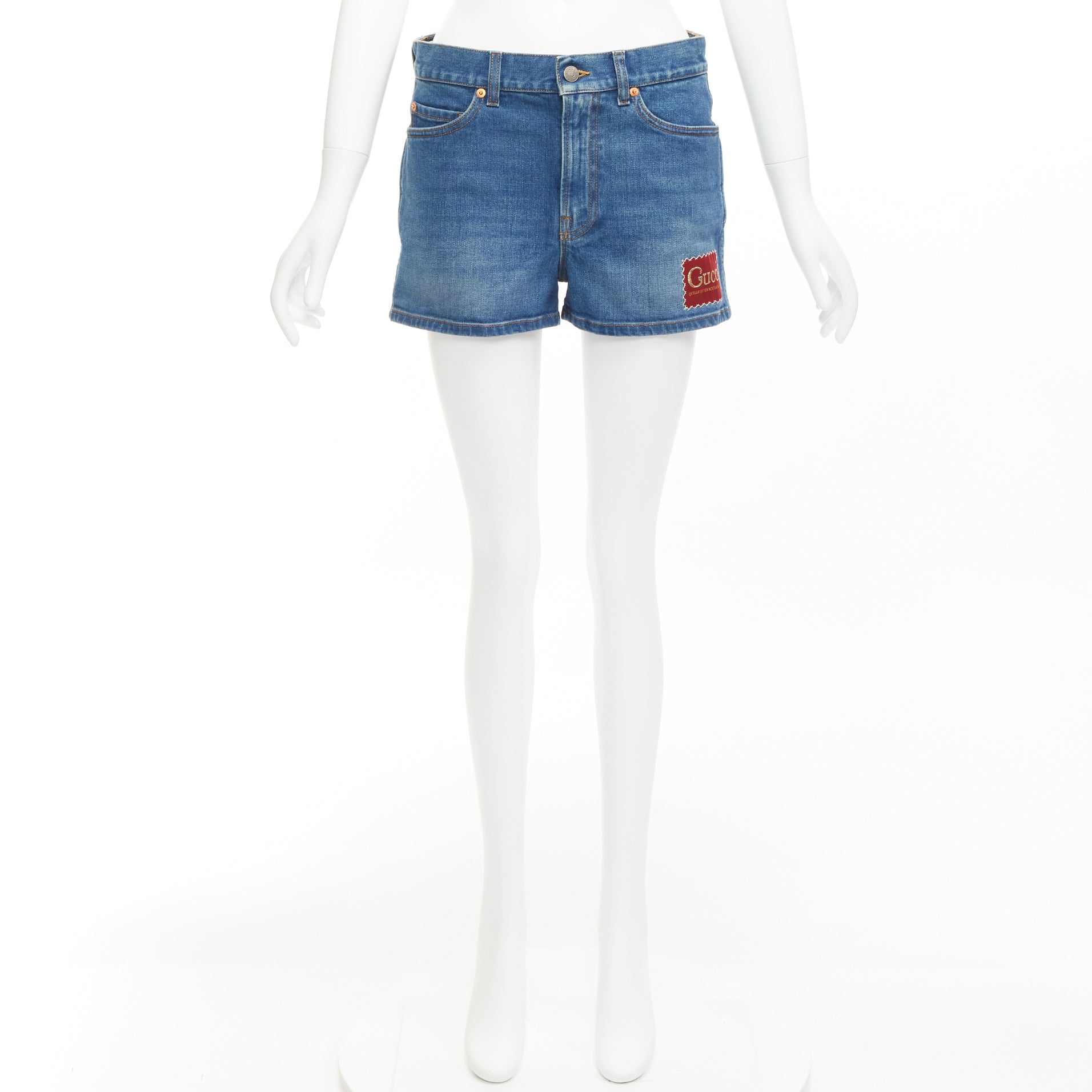 Gucci Logo Patch Shorts - Image 11