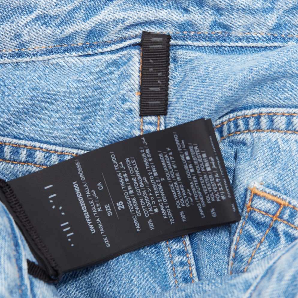 Unravel Project Lace Denim Skirt - Image 10