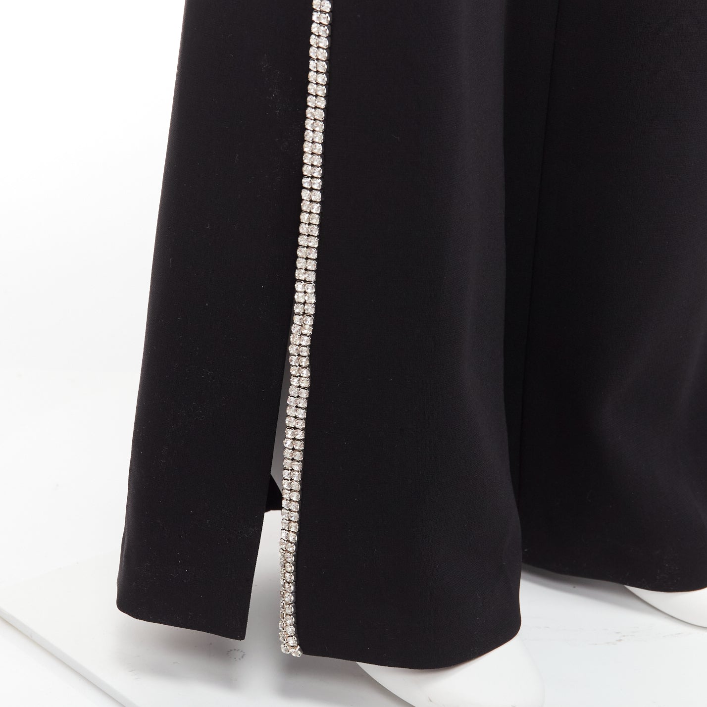 Cinq A Sept Crystal Trim Pants - Back view
