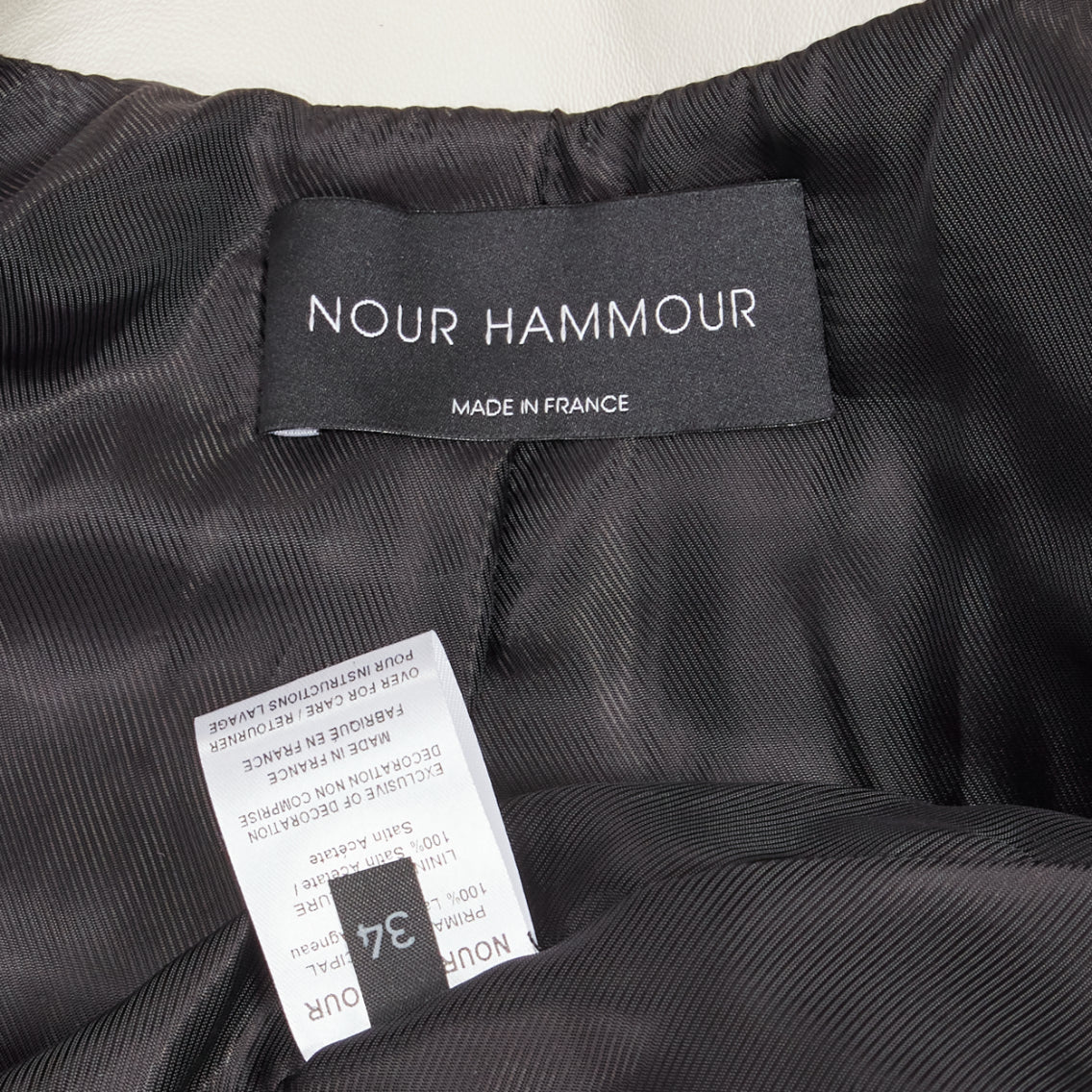 Nour Hammour Fringe Western Jacket - Image 14