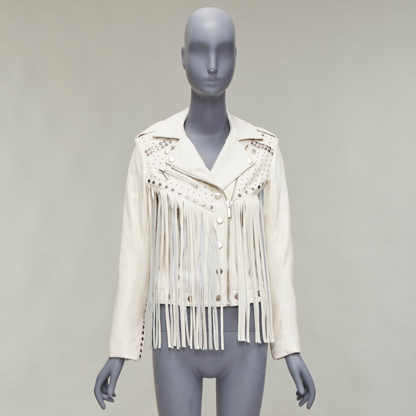 Nour Hammour Fringe Western Jacket - Image 15