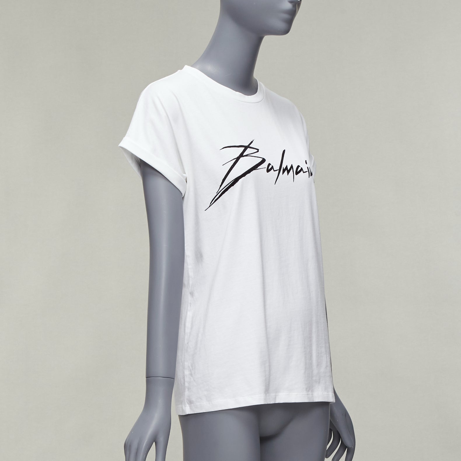 Balmain Velvet Logo Shirt - Image 6
