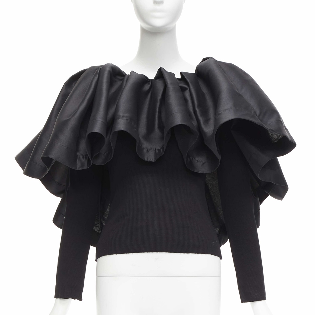 Marques Almeida Puff Ruffle Sweater - Image 6