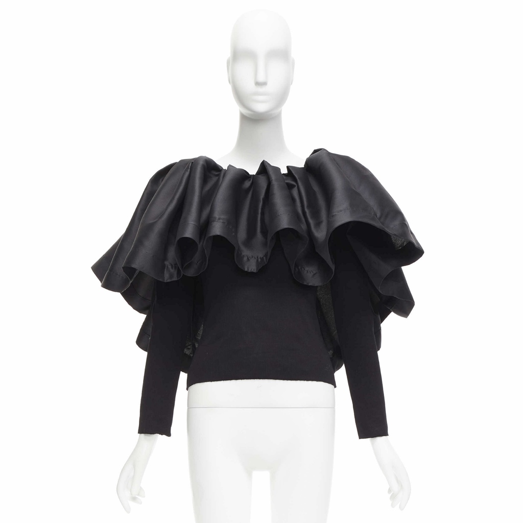Marques Almeida Puff Ruffle Sweater - Image 11