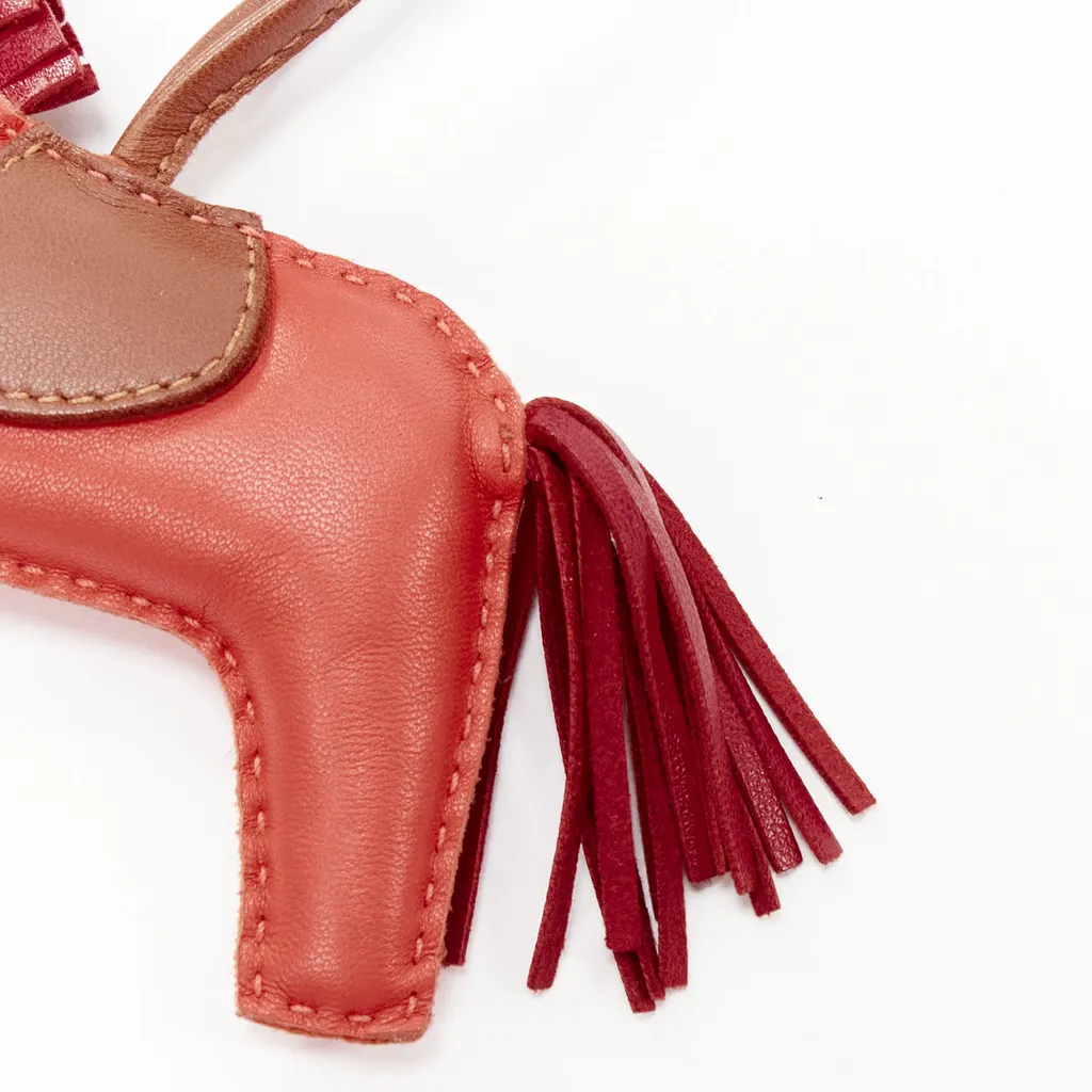 Hermès Milo Rodeo MM Red Leather Good - Inside View
