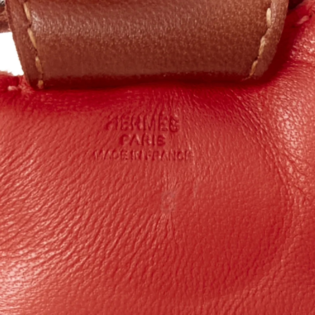 Hermès Milo Rodeo MM Red Leather Good - Box View