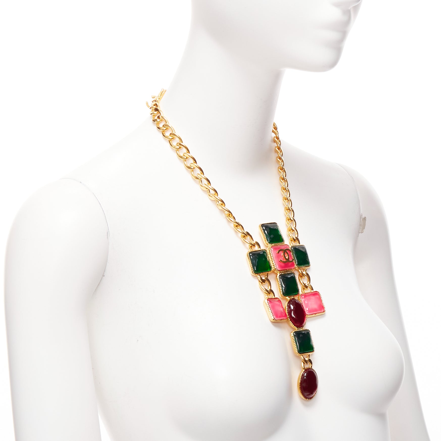 Chanel Gripoix Byzantine Necklace - Image 6
