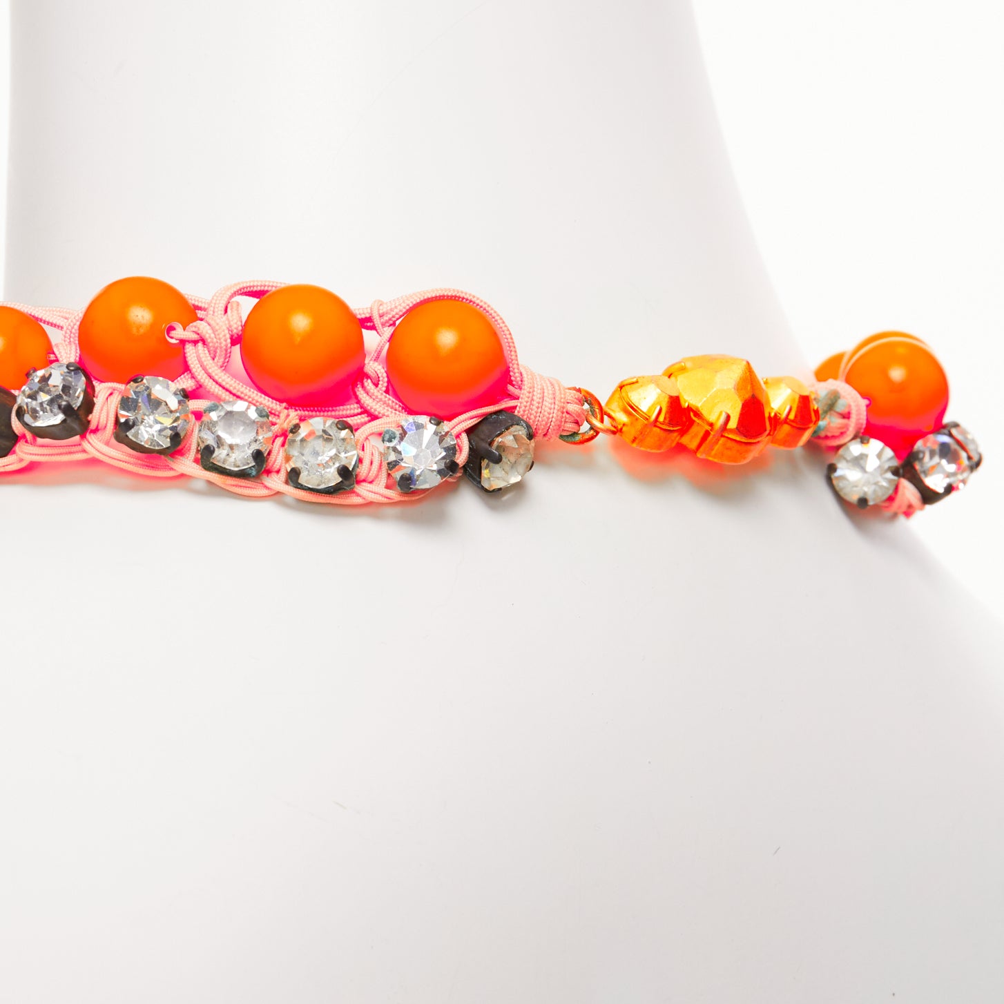 Shourouk Crystal Rope Choker - Back view