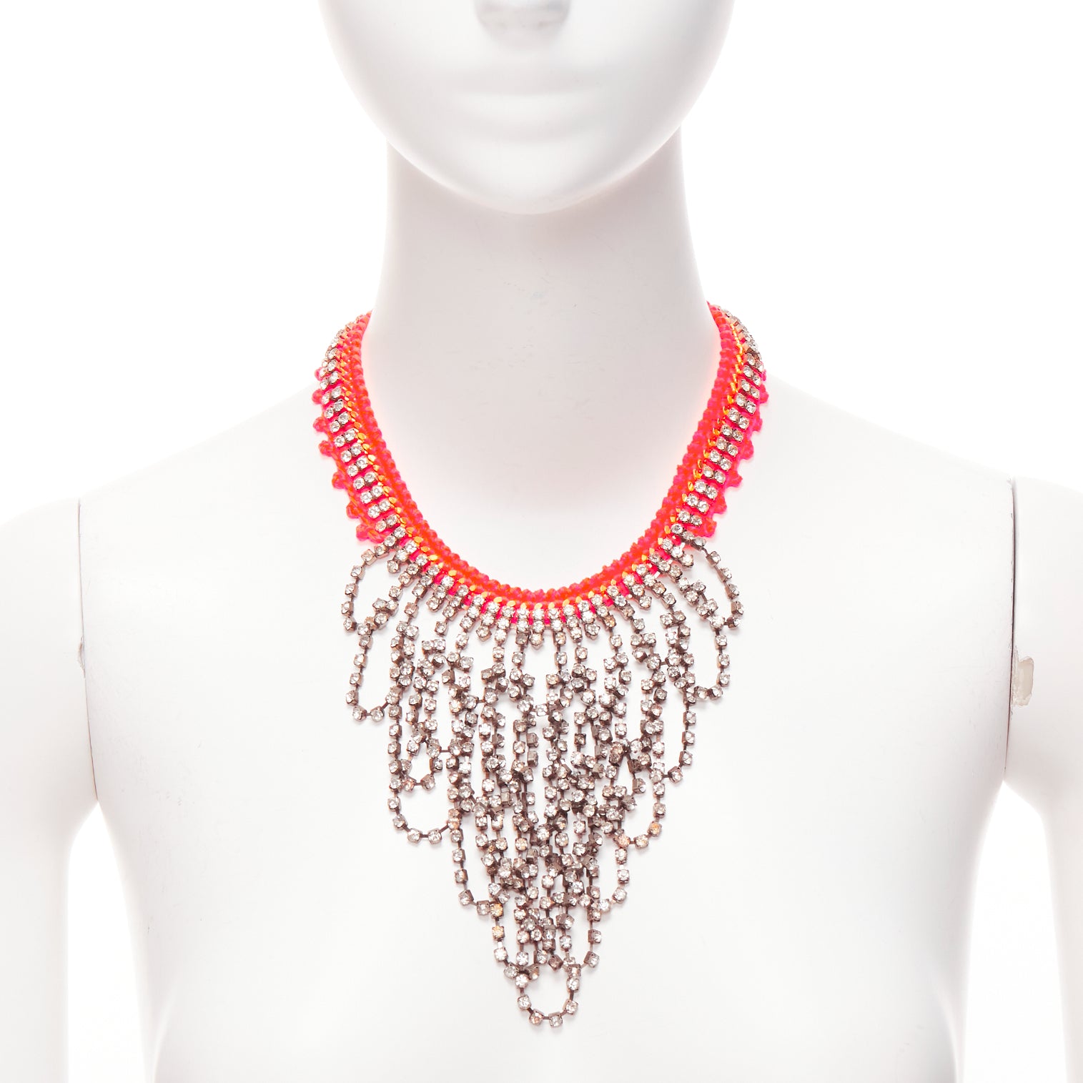 Venessa Arizaga Crystal Rope Necklace