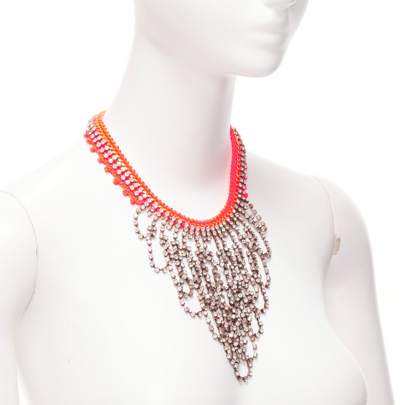 Venessa Arizaga Crystal Rope Necklace - Image 6
