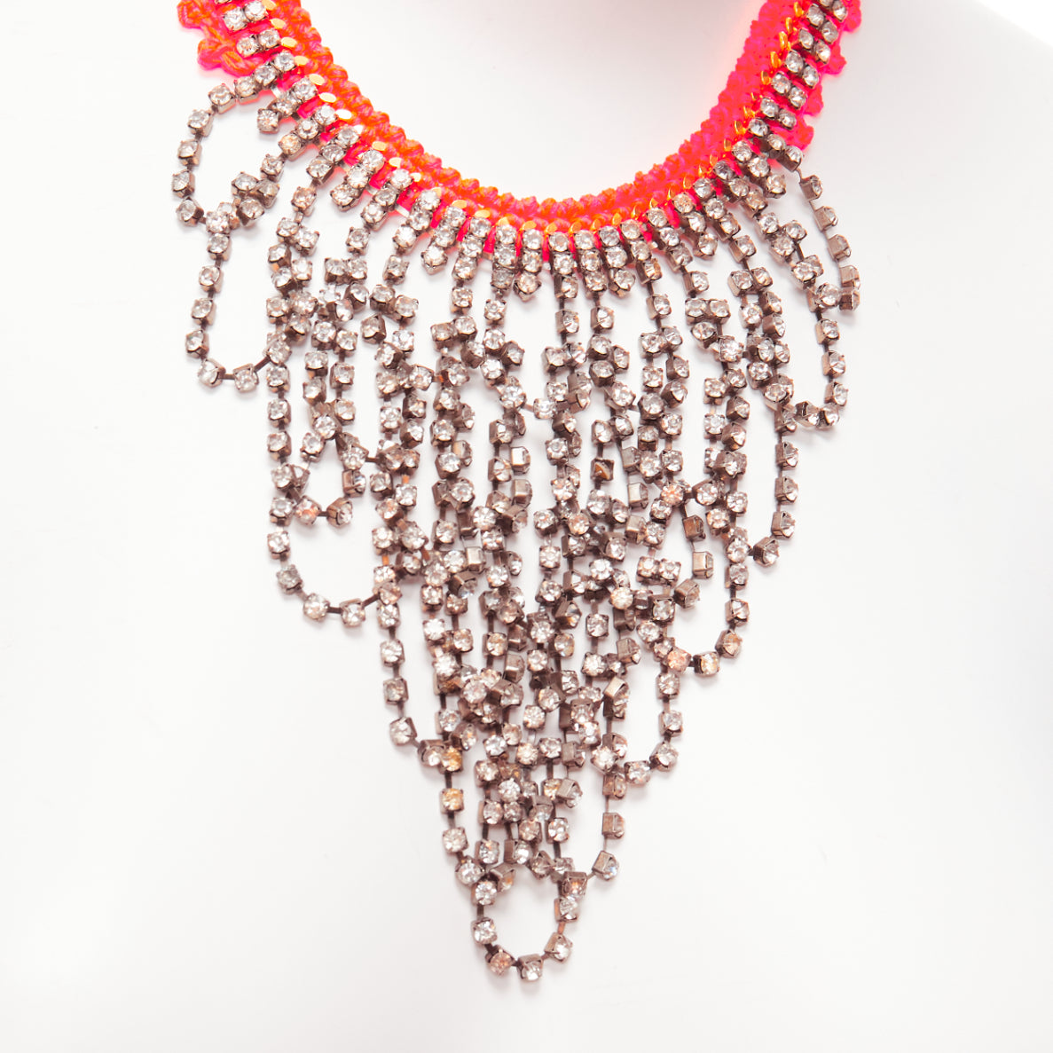 Venessa Arizaga Crystal Rope Necklace - Detail 1