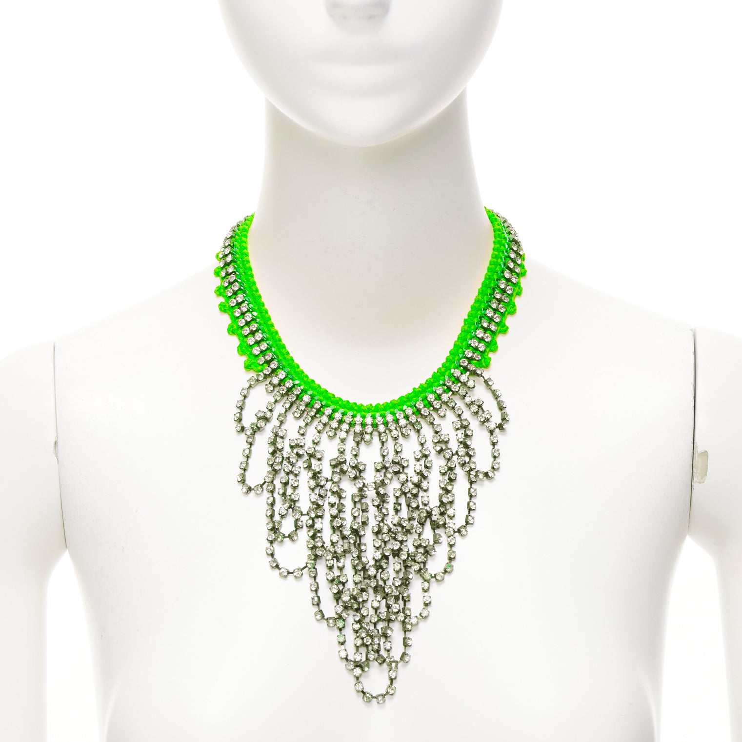 Venessa Arizaga Crystal Rope Necklace