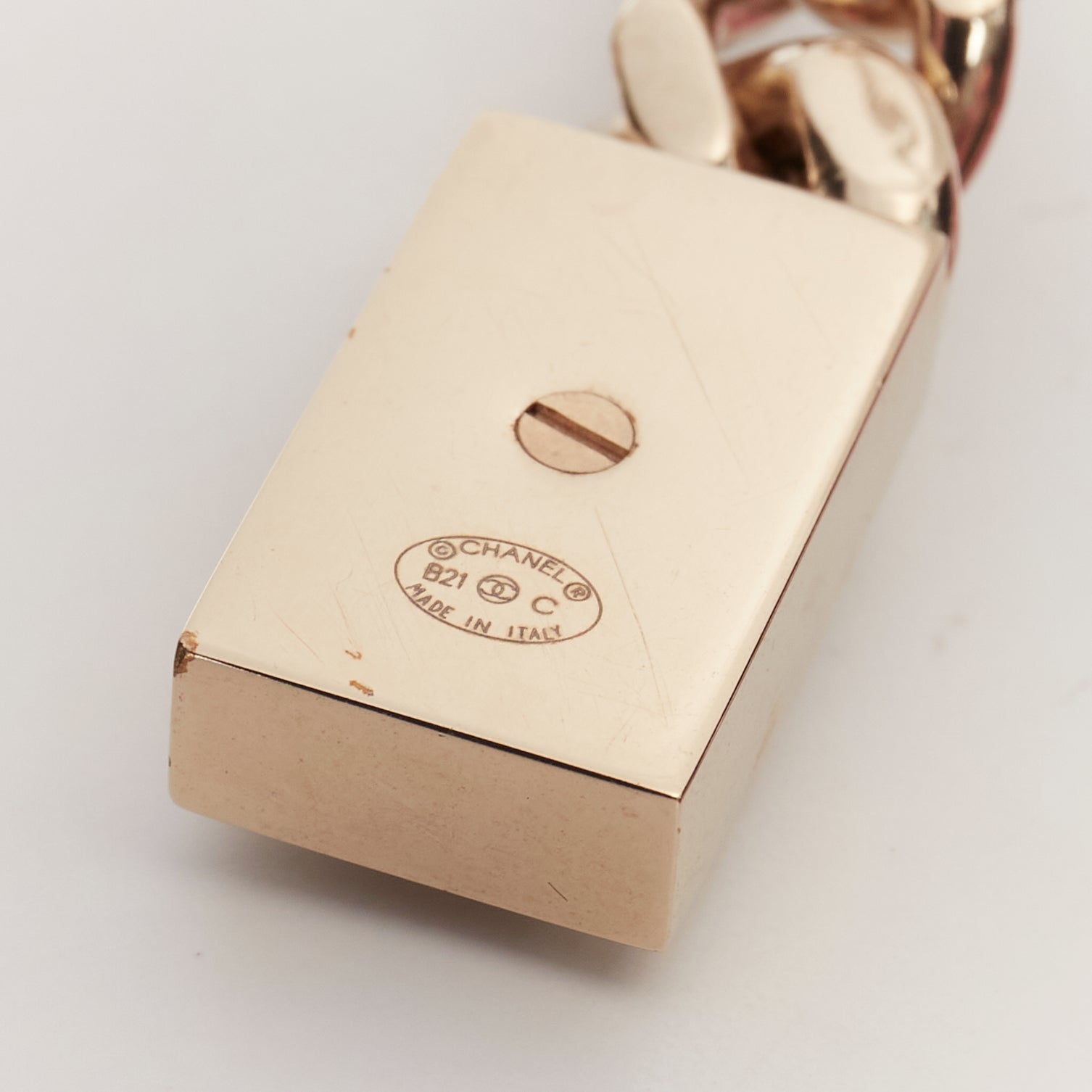 Chanel Pave Chain Earrings - Detail 1