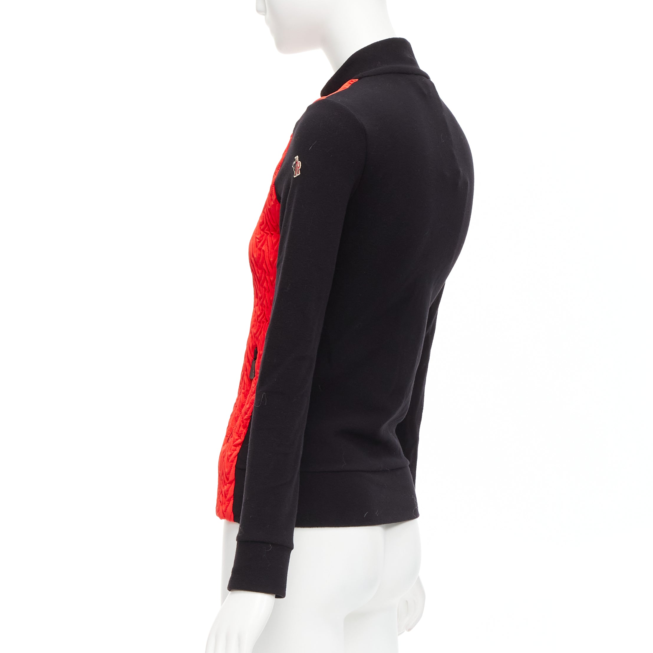 Moncler Red Chevron Fitted Jacket - Detail 2