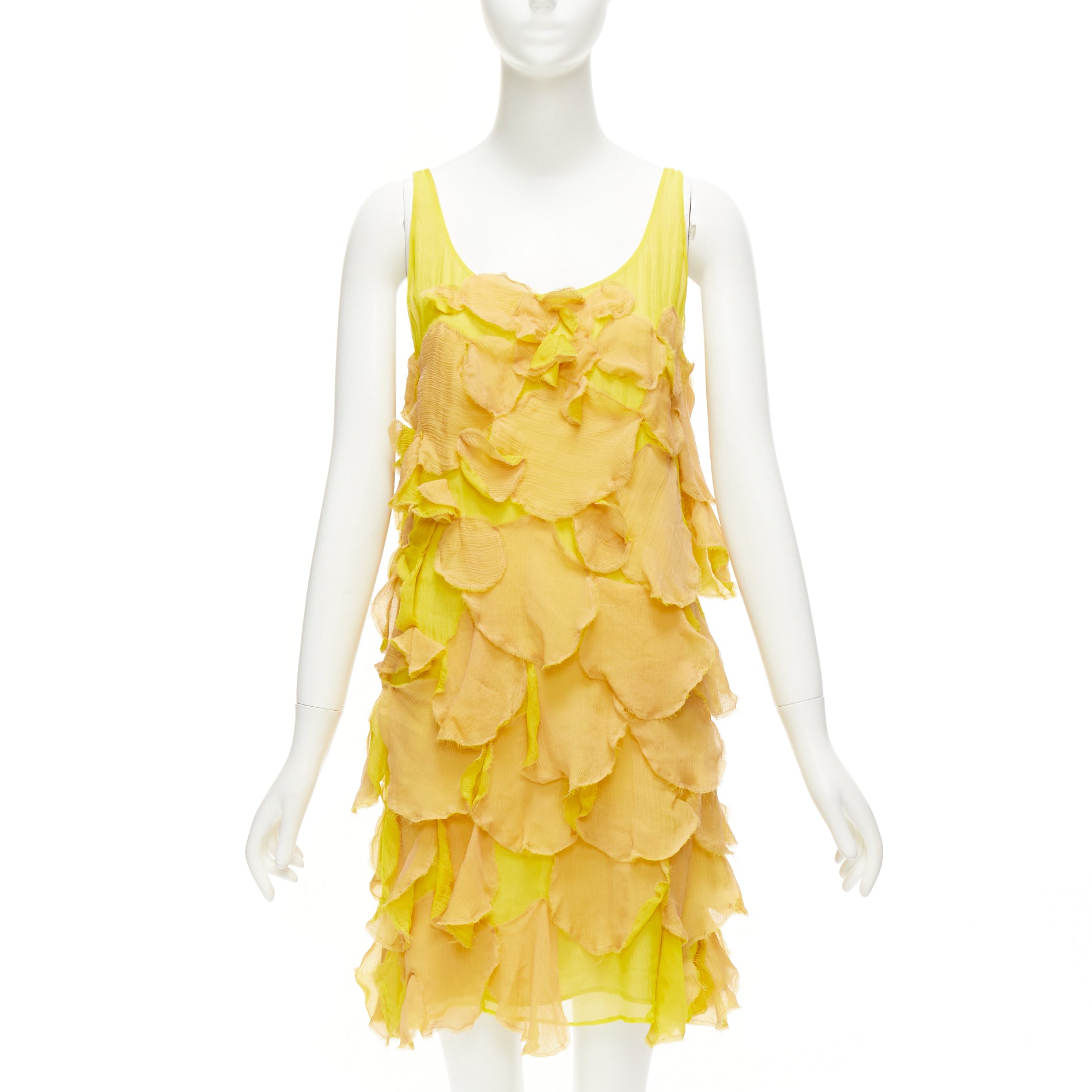 Fendi Silk Overlay Dress