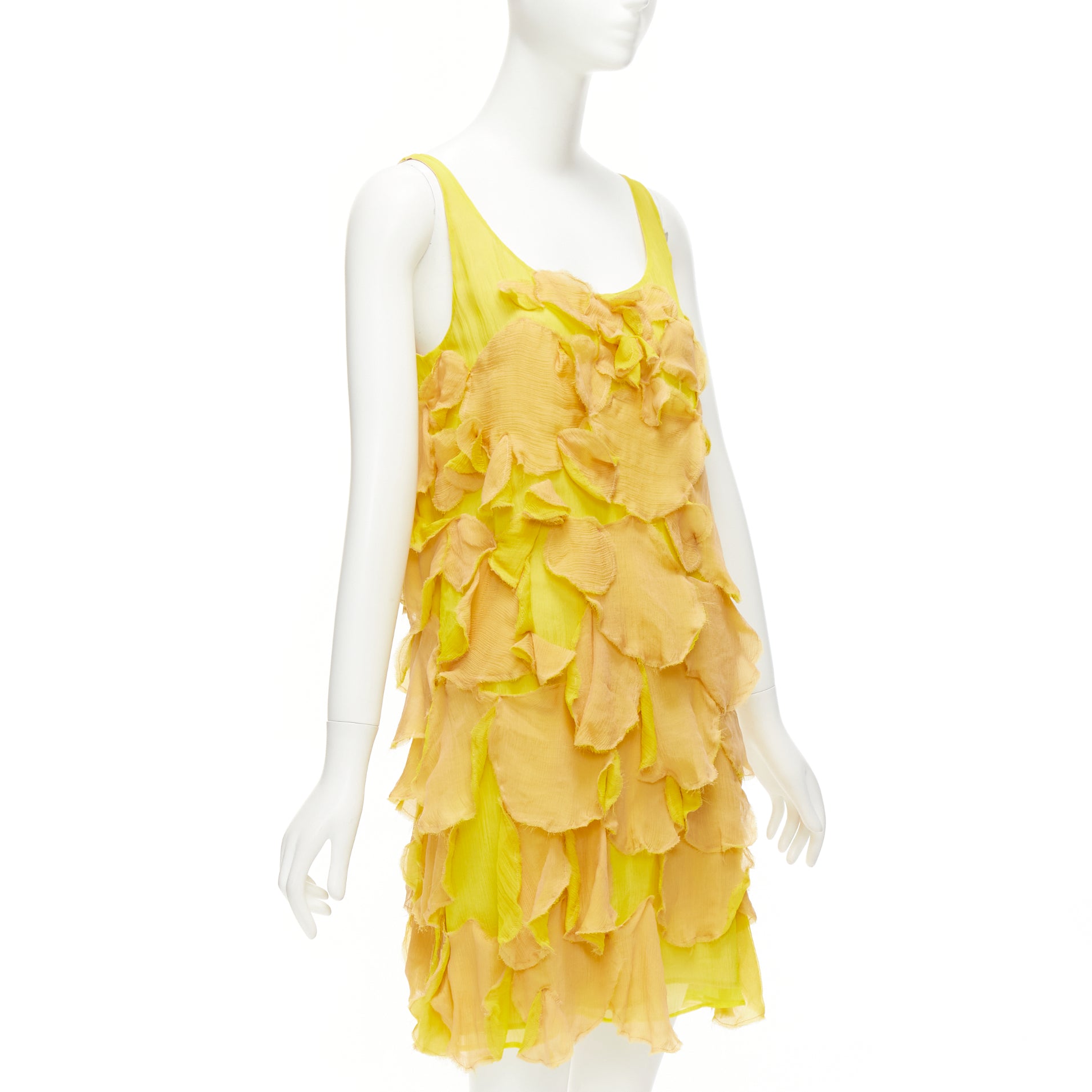 Fendi Silk Overlay Dress - Image 6