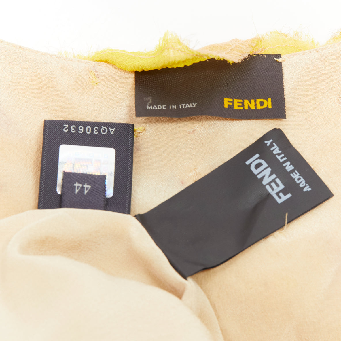 Fendi Silk Overlay Dress - Image 10