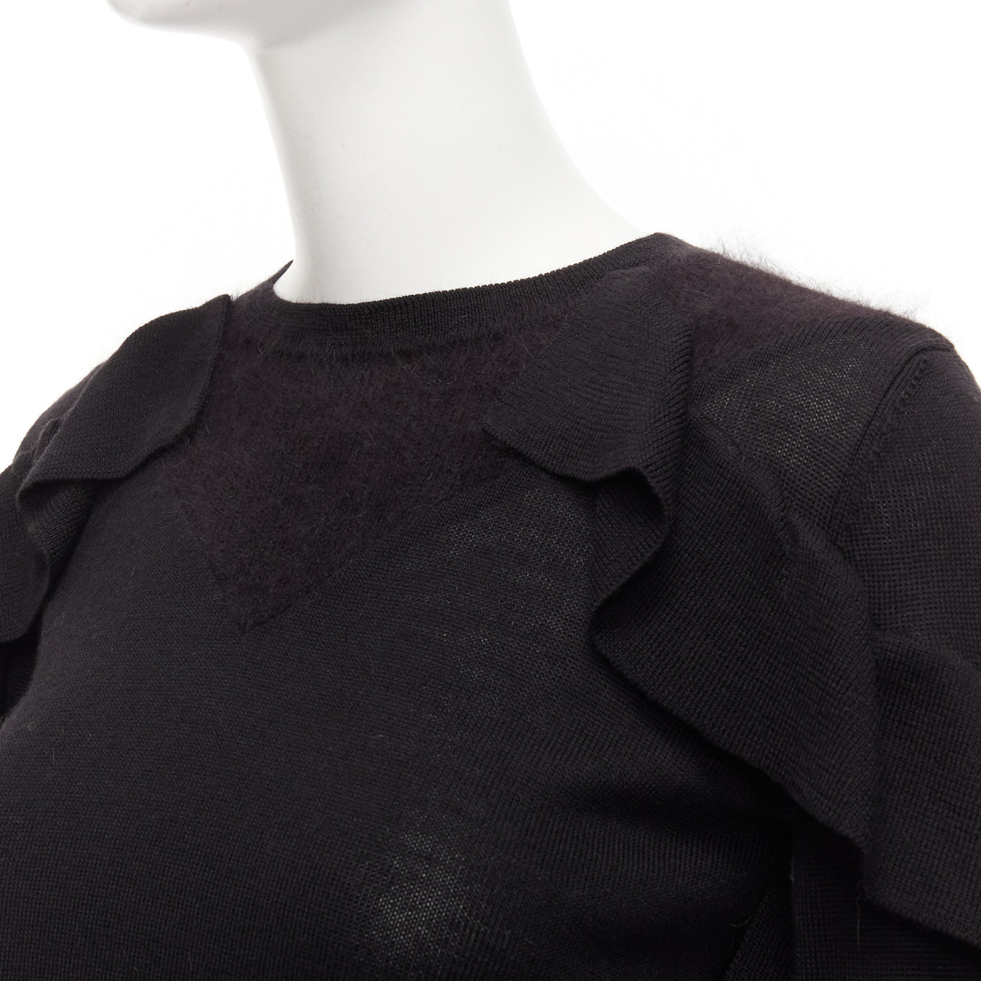 Viktor & Rolf Ruffle Crop Sweater - Detail 2