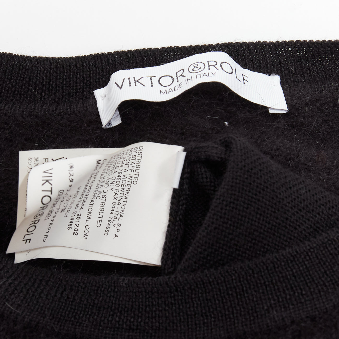 Viktor & Rolf Ruffle Crop Sweater - Image 11