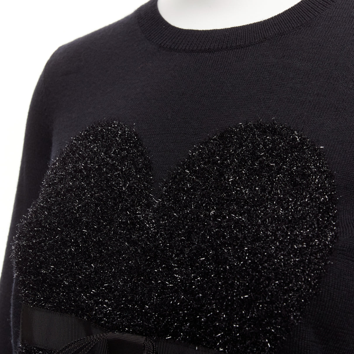 Markus Lupfer Tinsel Bow Sweater - Detail 2
