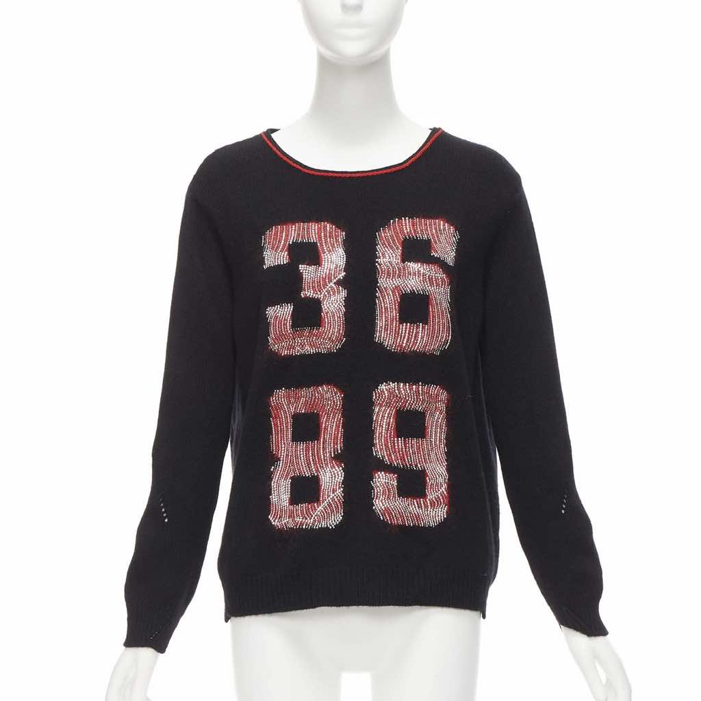 Ermanno Scervino Mohair Red Sweater