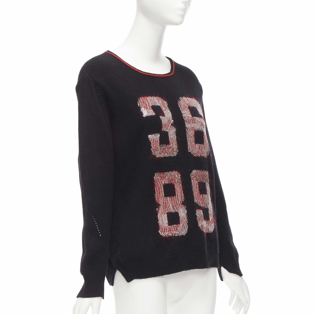 Ermanno Scervino Mohair Red Sweater - Image 6