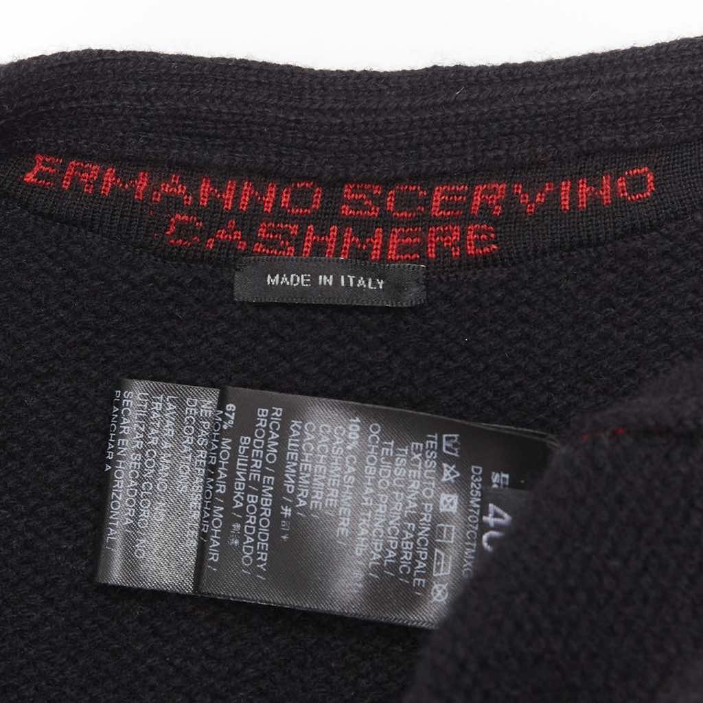 Ermanno Scervino Mohair Red Sweater - Image 10