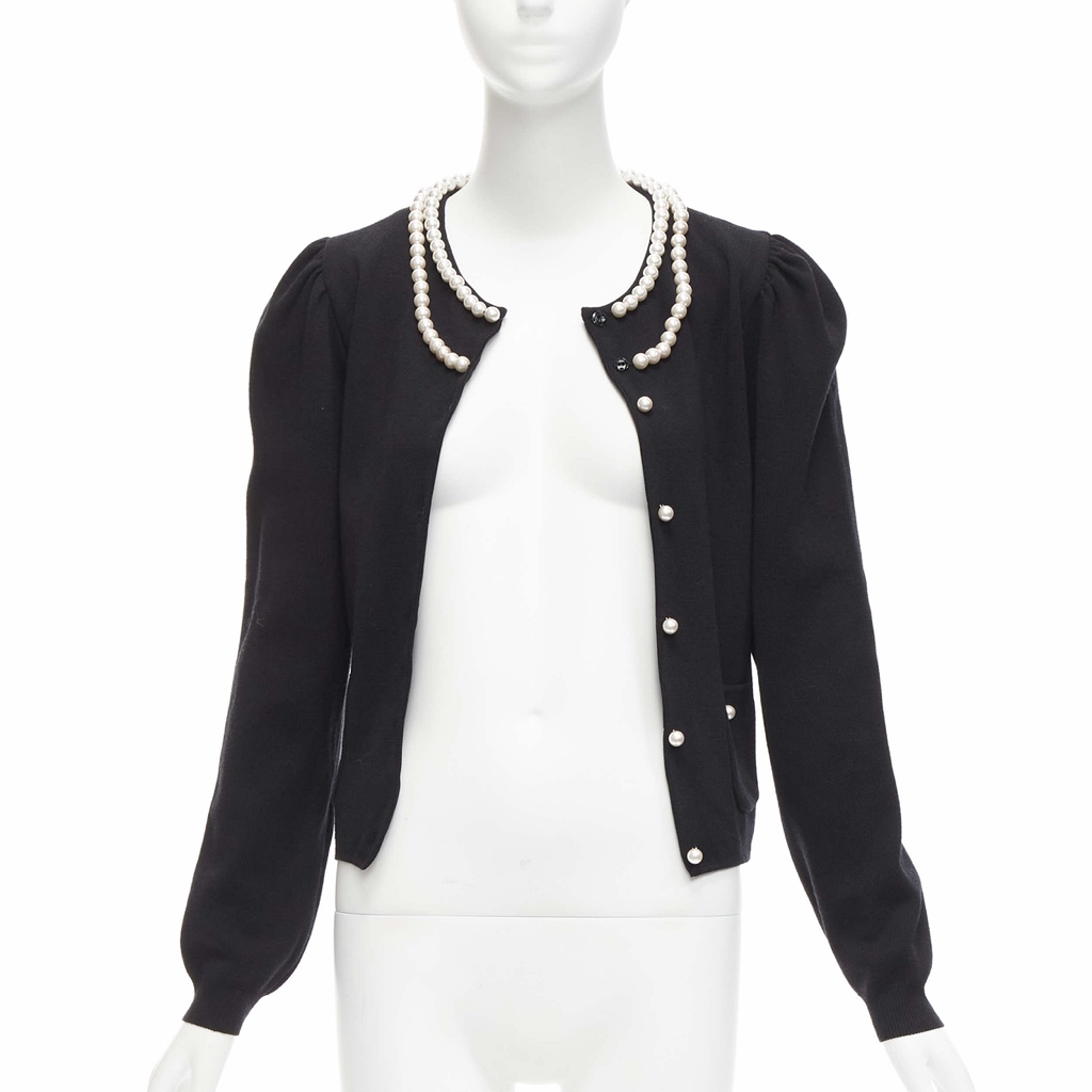 Moschino Pearl Collar Cardigan - Image 6