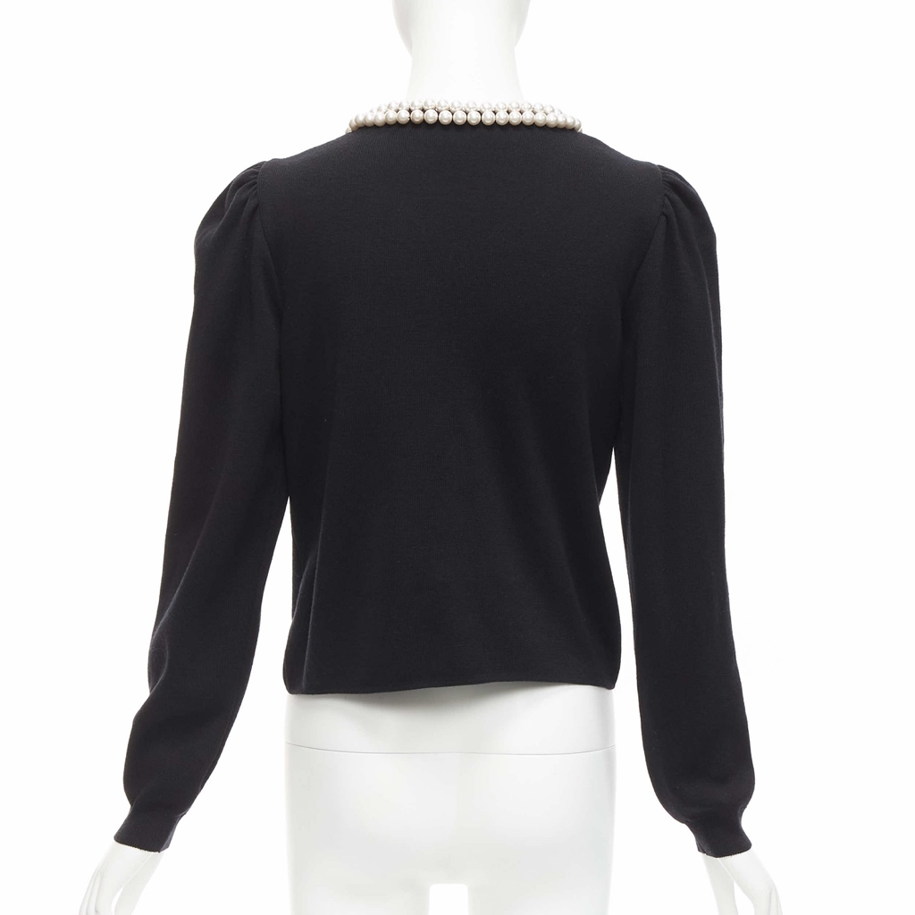 Moschino Pearl Collar Cardigan - Detail 1