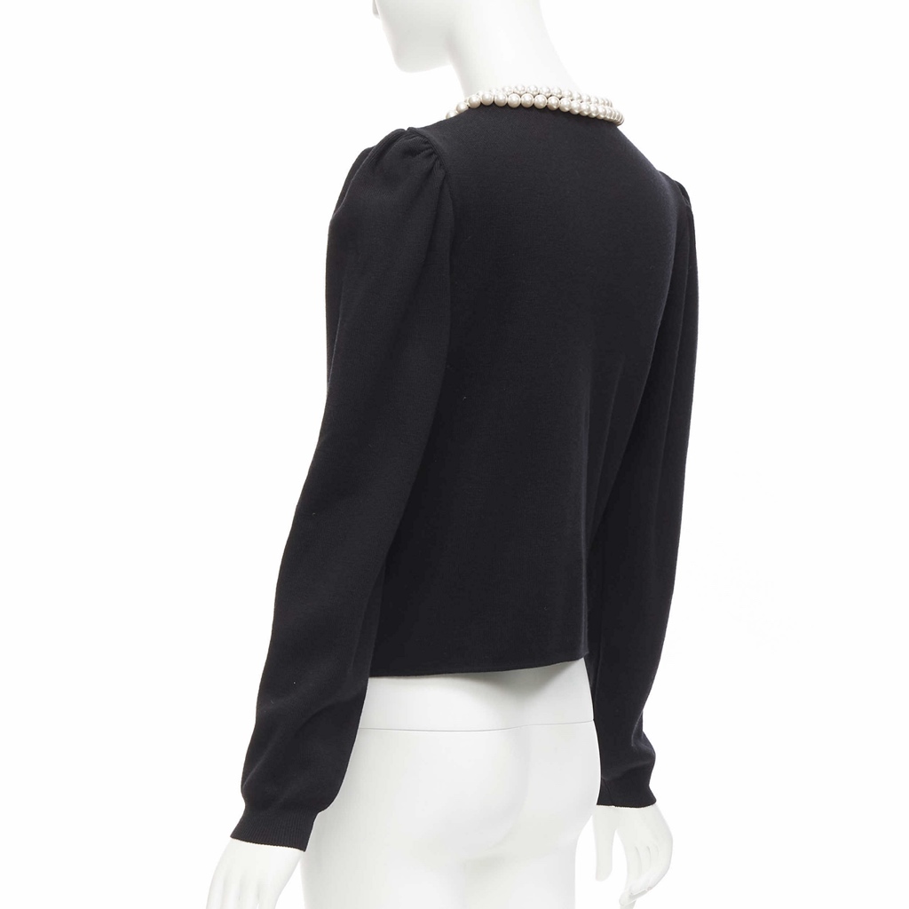 Moschino Pearl Collar Cardigan - Detail 2