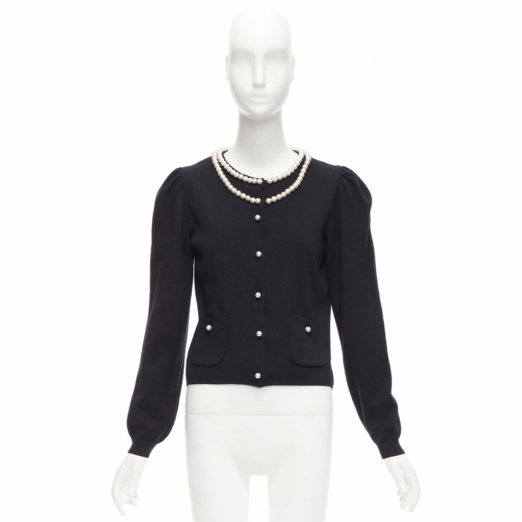 Moschino Pearl Collar Cardigan - Image 12